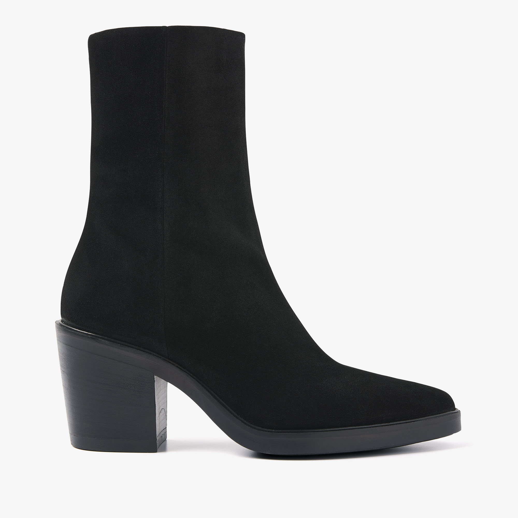 VIA VAI Kailee Faye black ankle boots dames - Suede
