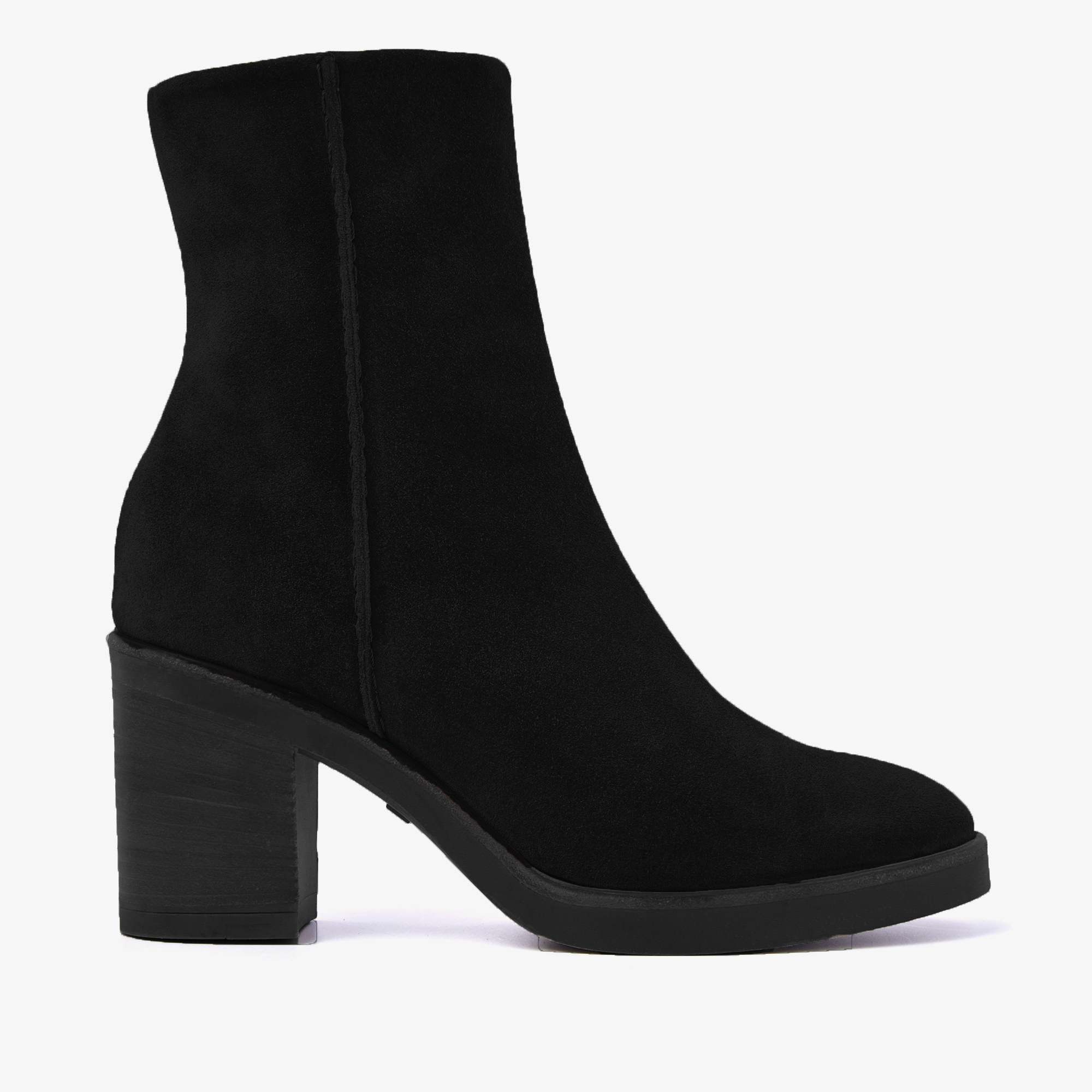 VIA VAI Taara Jade black ankle boots dames - Suede