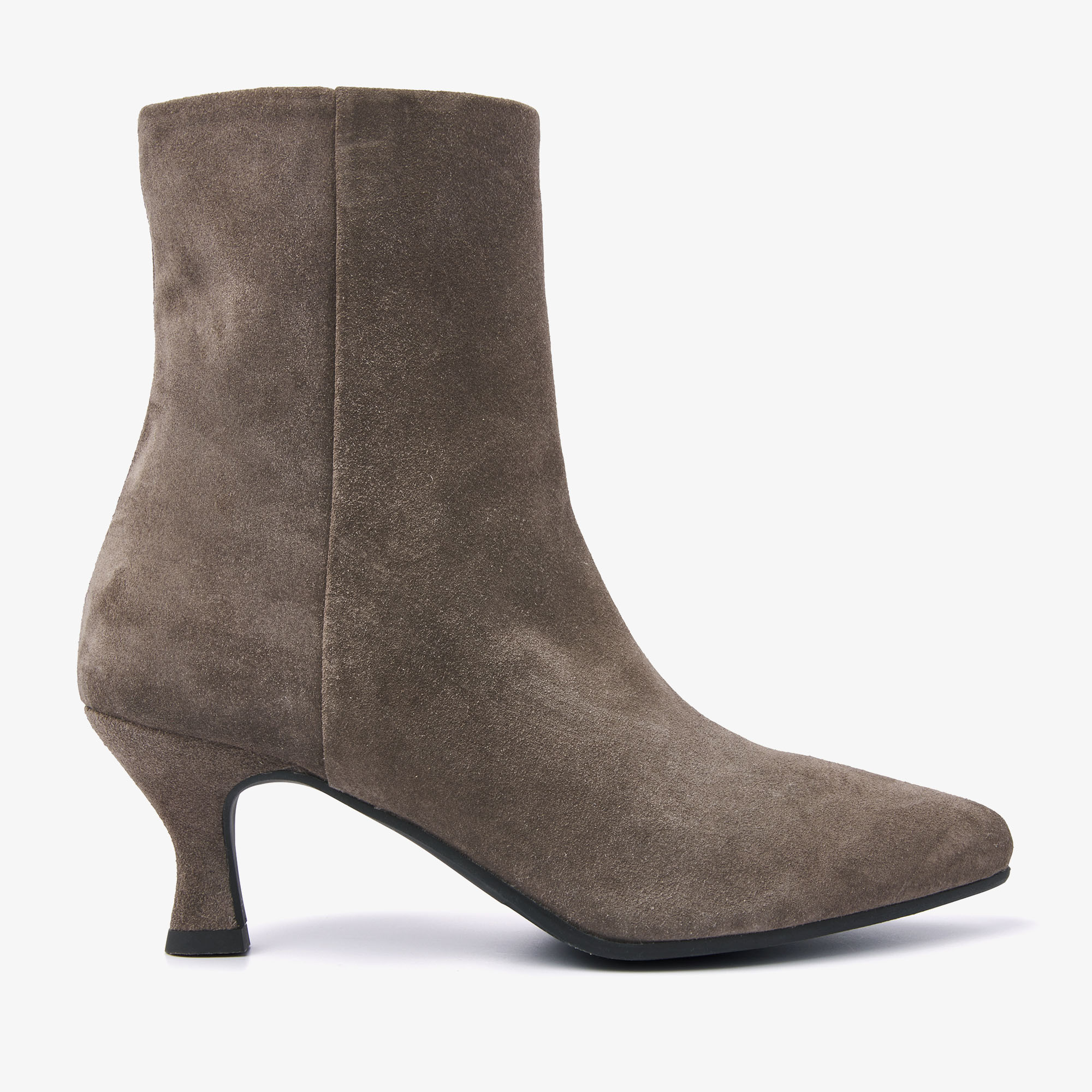 VIA VAI Noelle Rox grey ankle boots dames - Suede