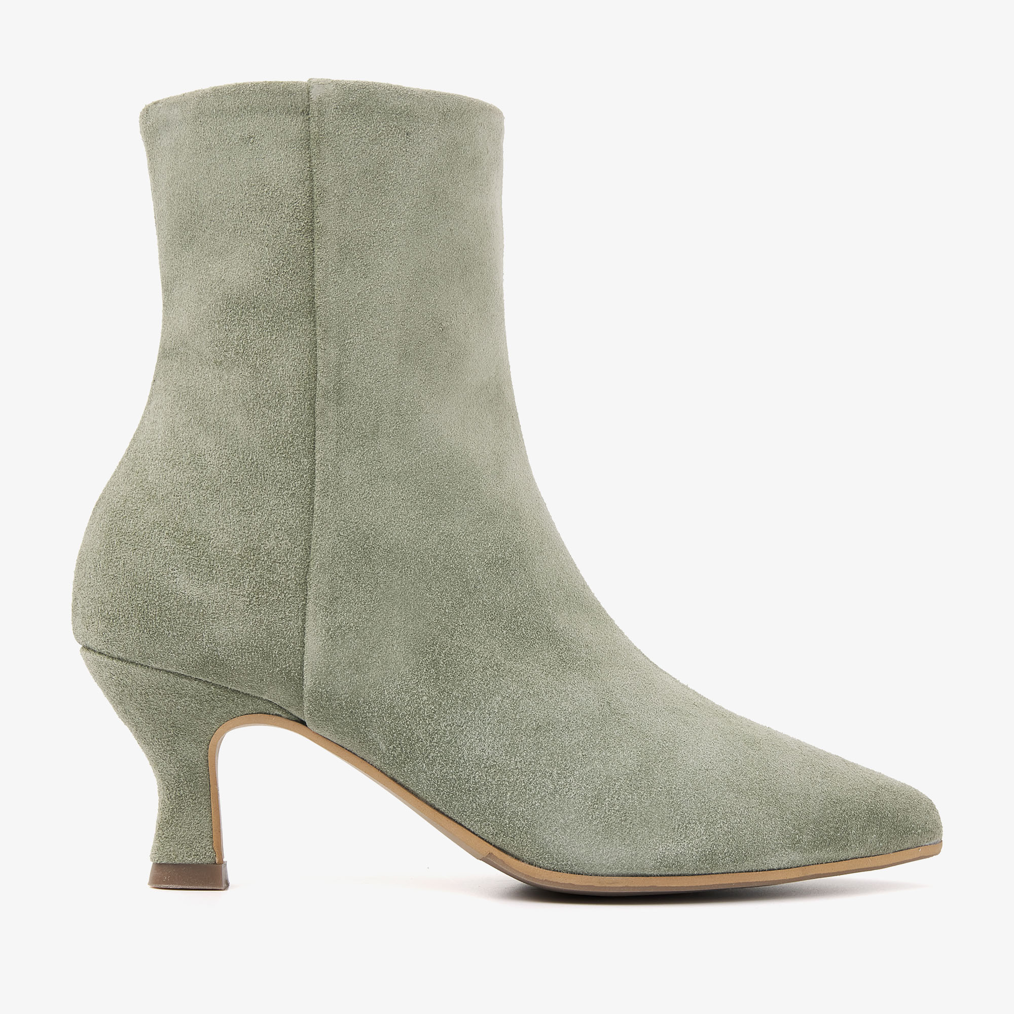 VIA VAI Noelle Rox green ankle boots dames - Suede