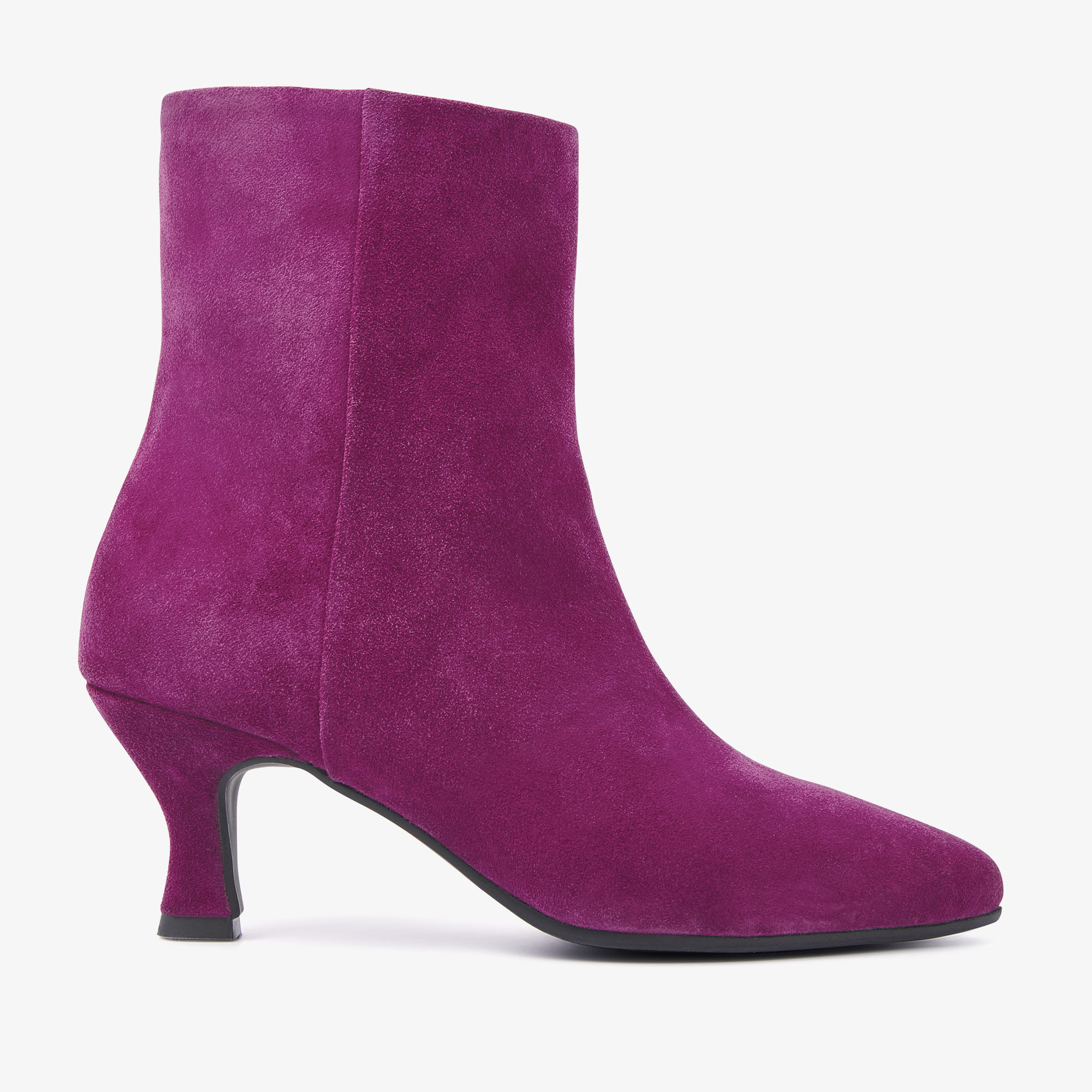 VIA VAI Noelle Rox purple ankle boots dames - Suede