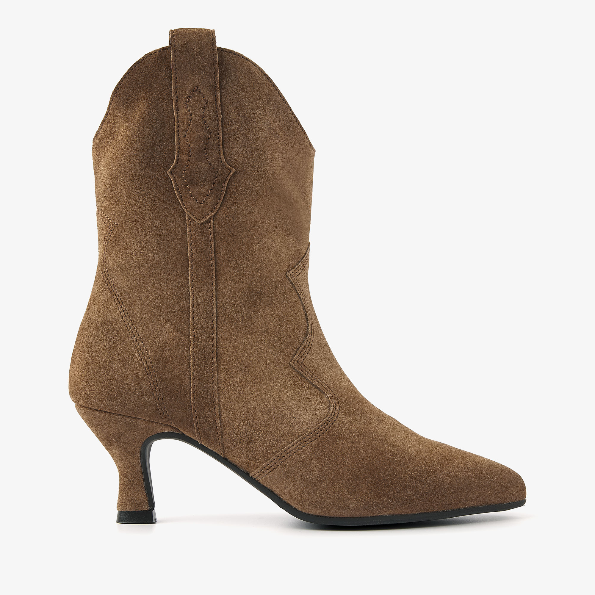 VIA VAI Noelle Ryder brown ankle boots dames - Suede