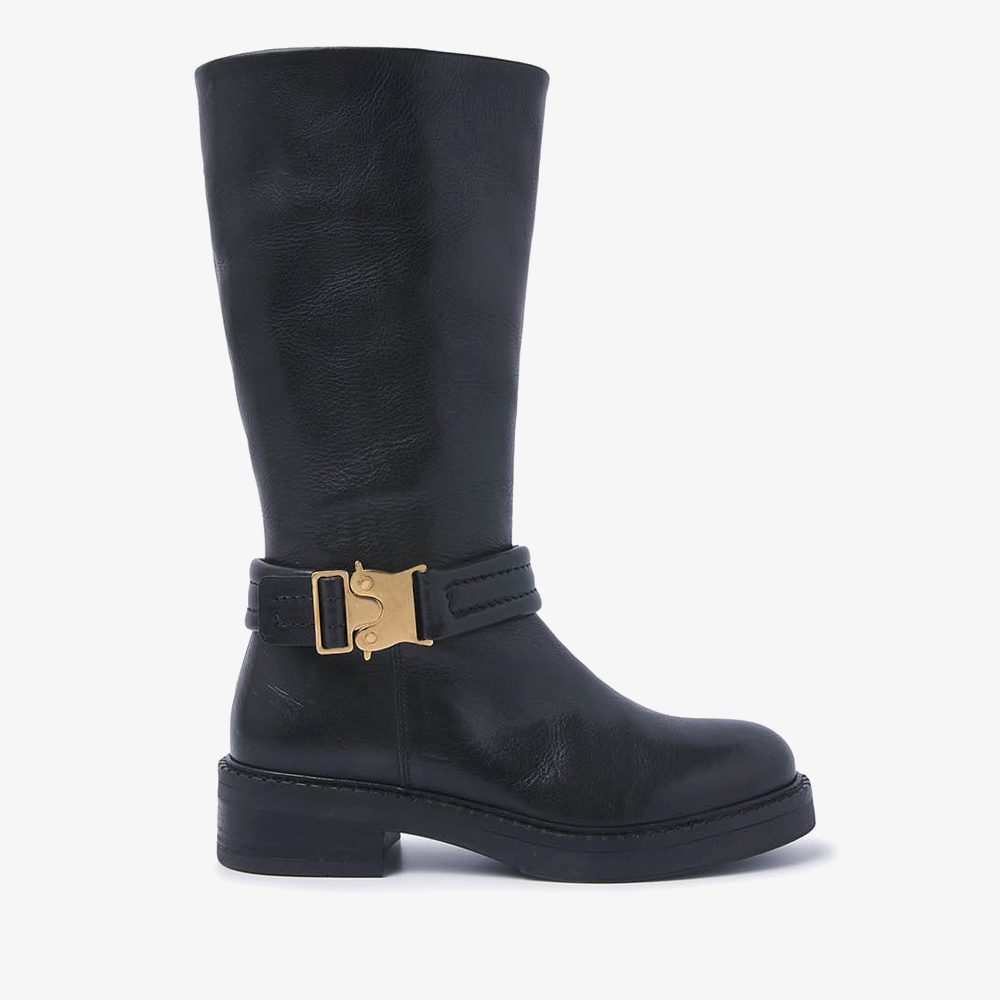 VIA VAI Bellamy Park black high boots dames - Leather