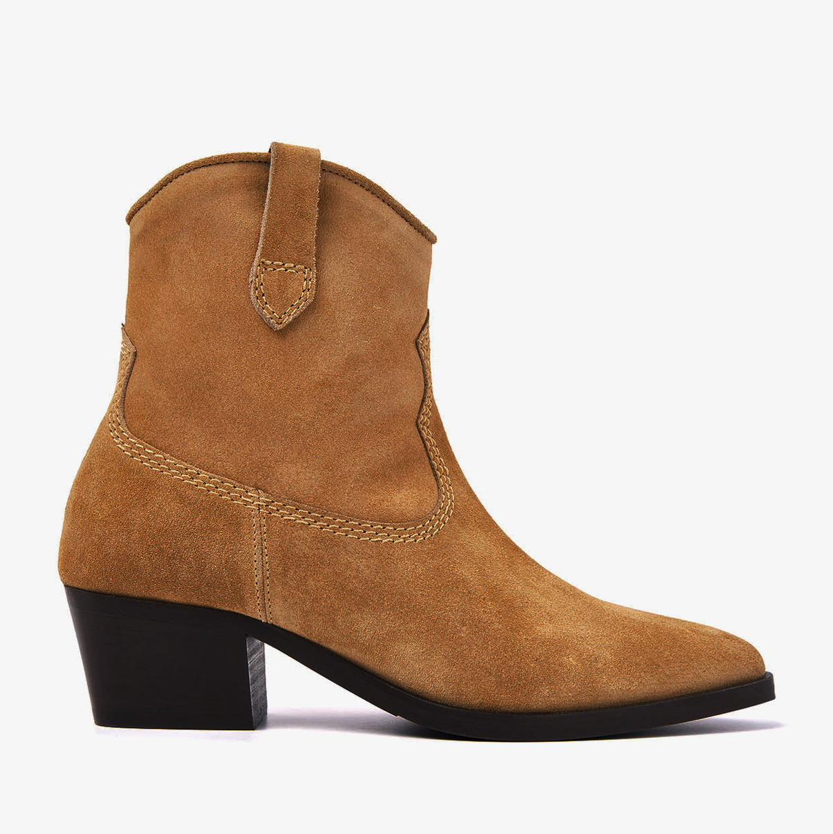 Shelly Blaze VIA VAI cognac ankle boots VIA VAI