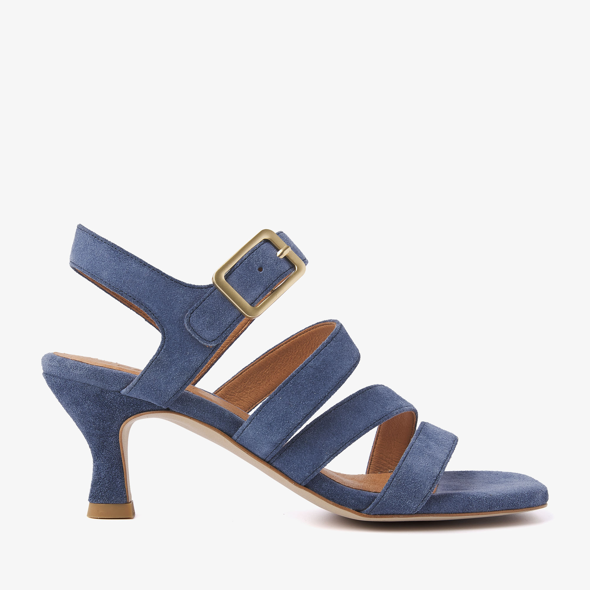 VIA VAI Lara Parker blue sandals