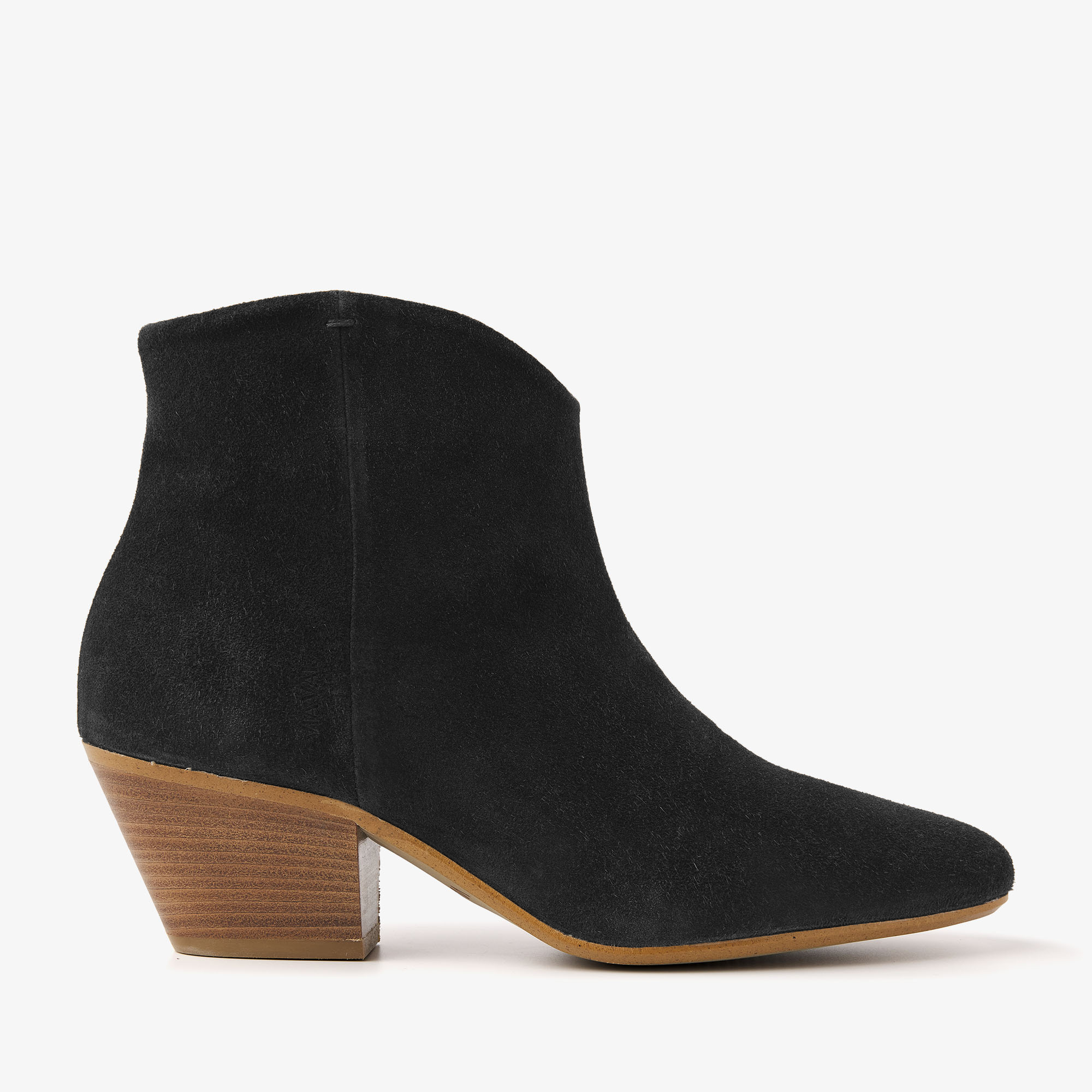 VIA VAI Claire Lott black ankle boots dames - Suede