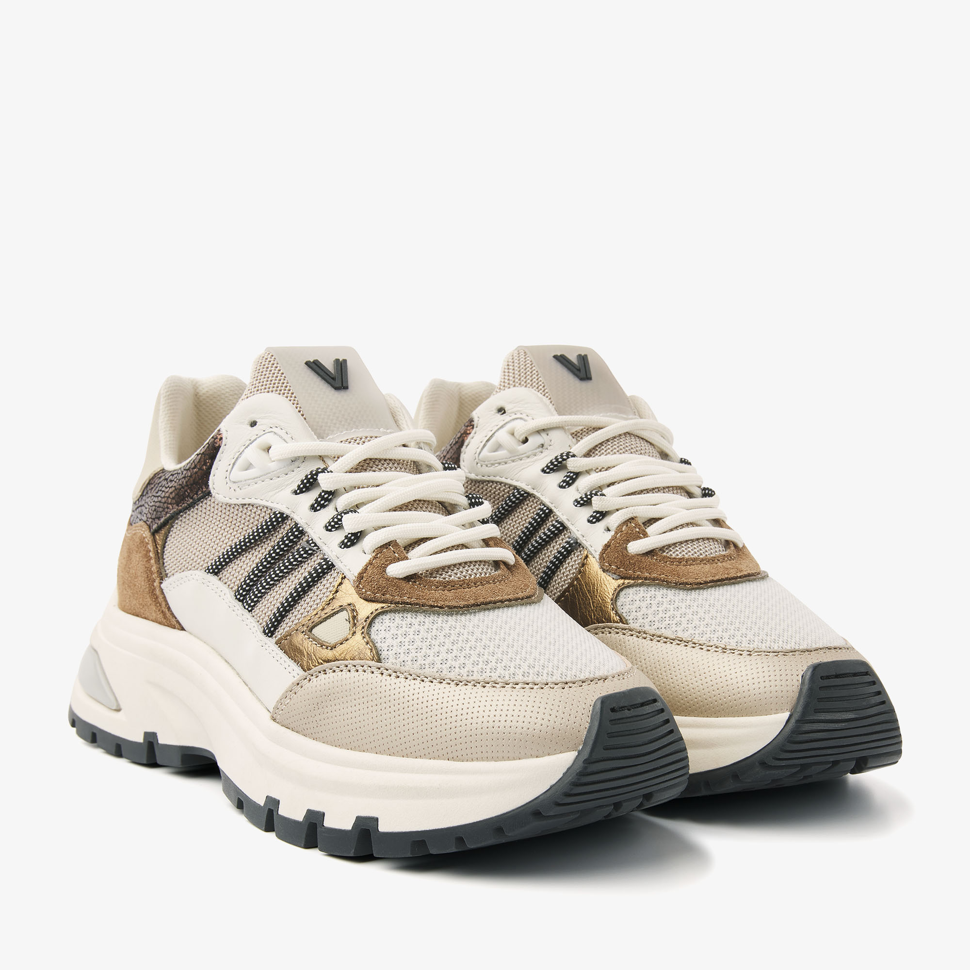 Liz Dae VIA VAI beige sneakers VIA VAI