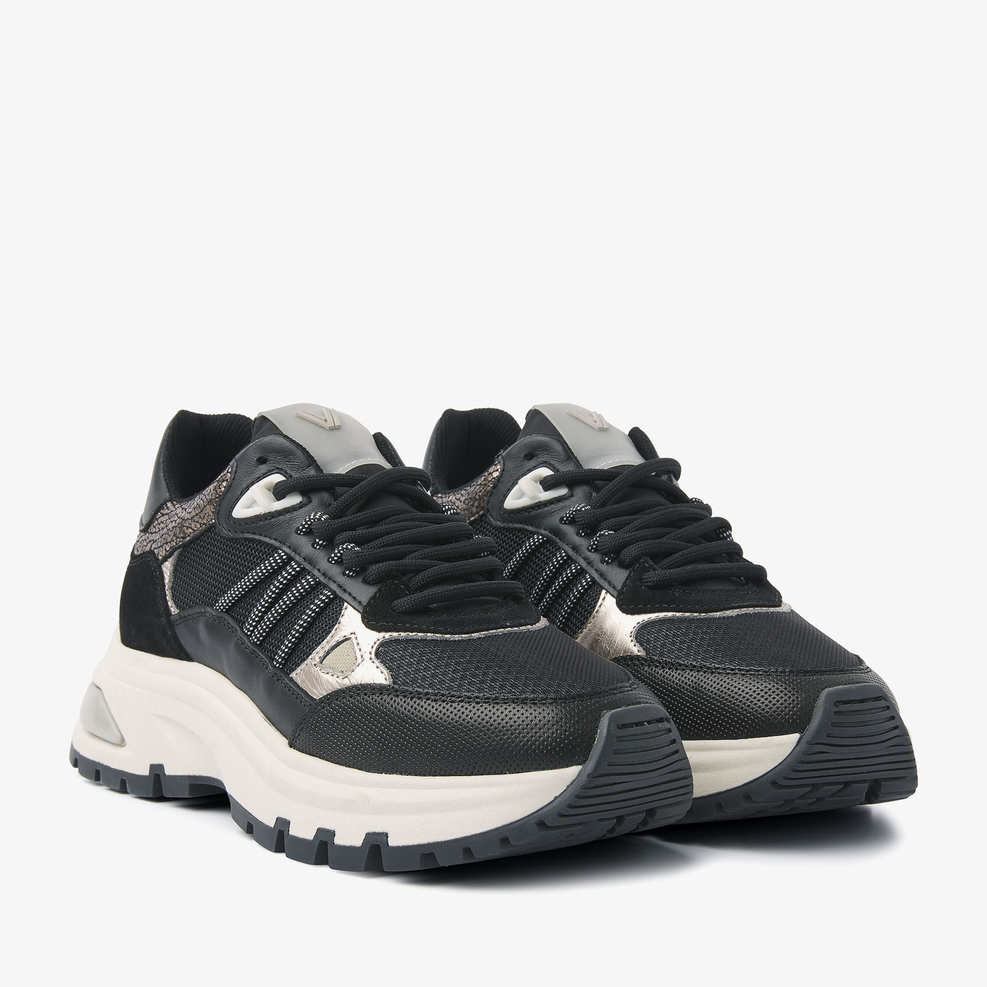 Via vai zwarte sneakers sale sales