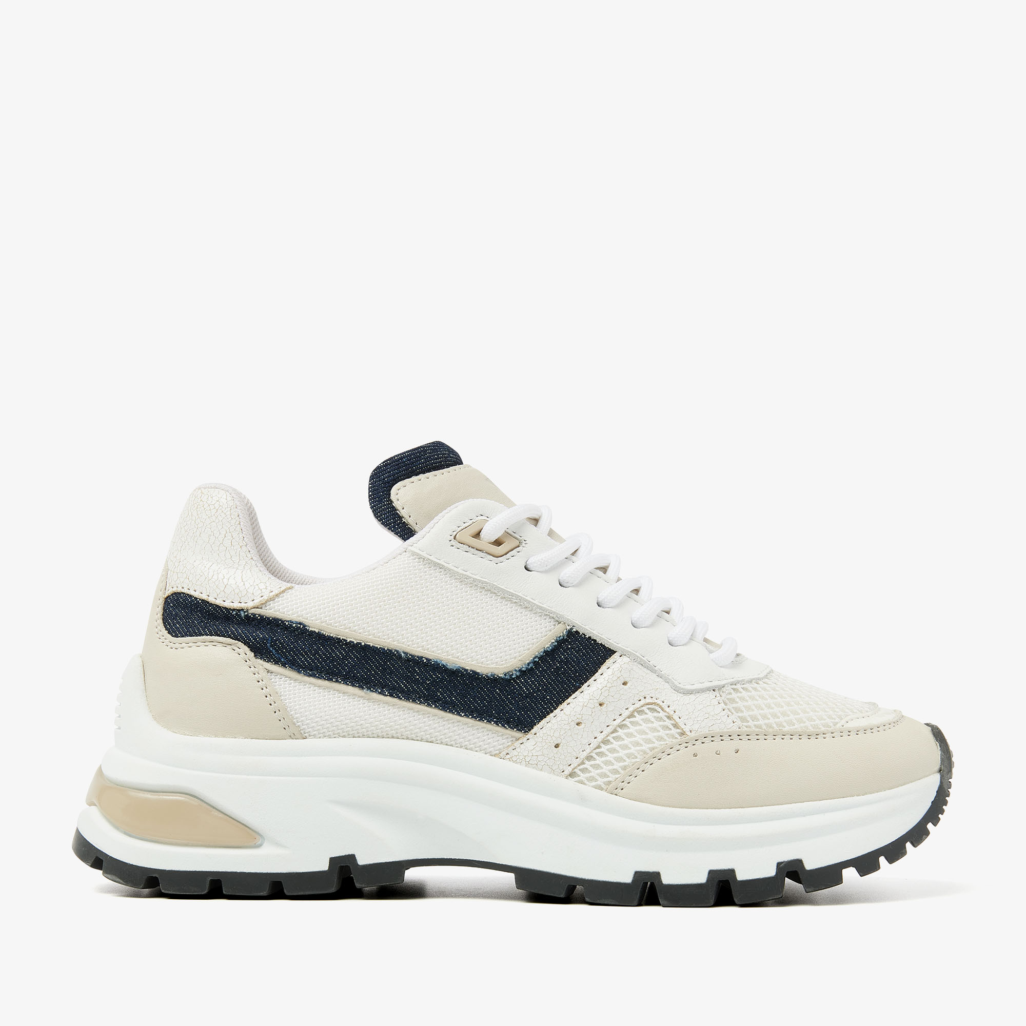 Sneakers dames wit beige outlet