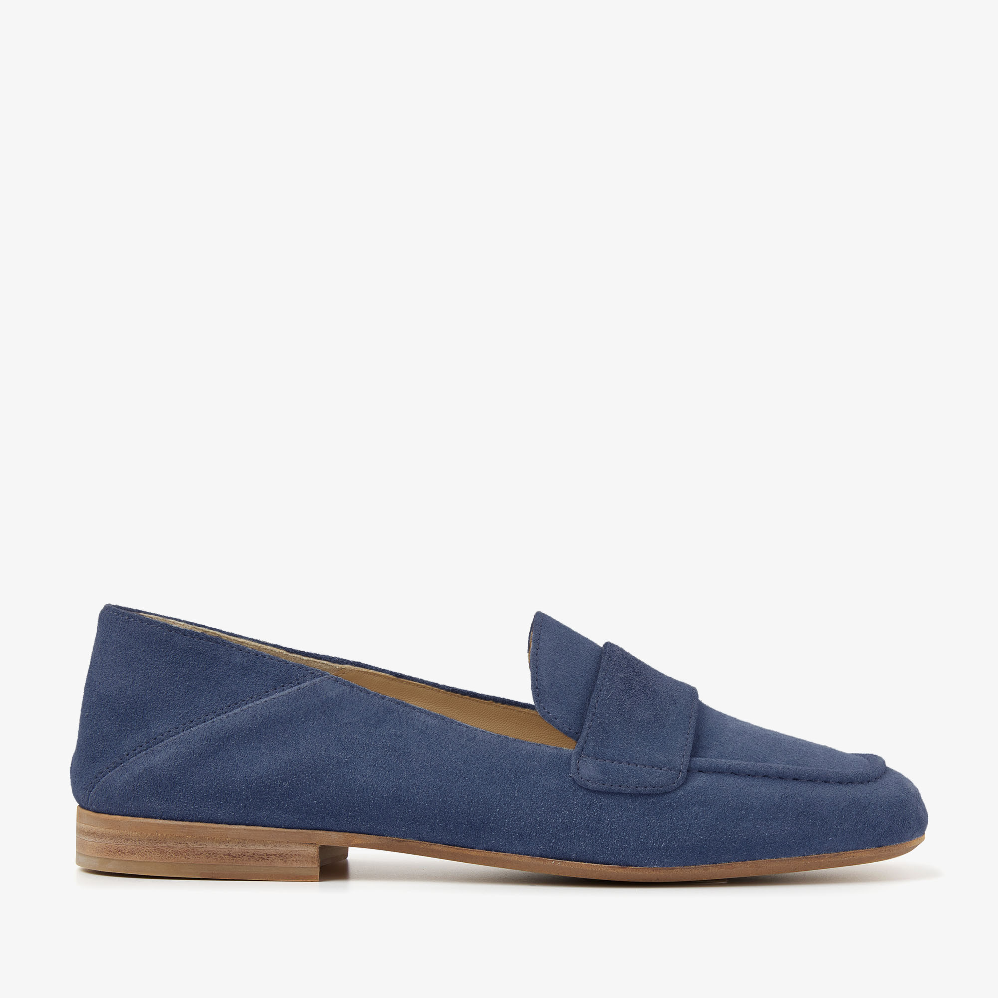 VIA VAI Indiana Cleo blå loafers dames - Suede