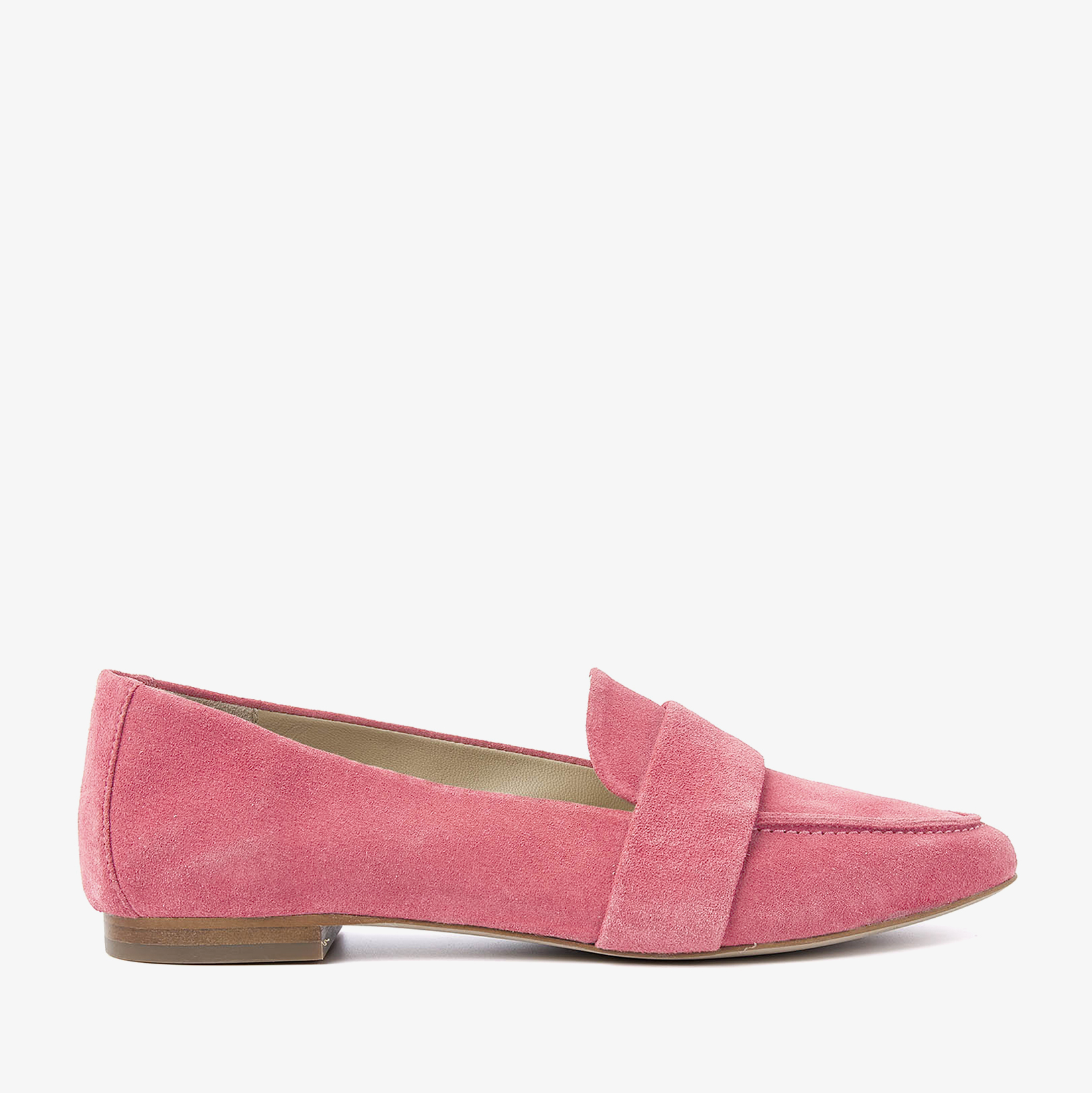 VIA VAI Naomi Suite pink loafers dames - Suede