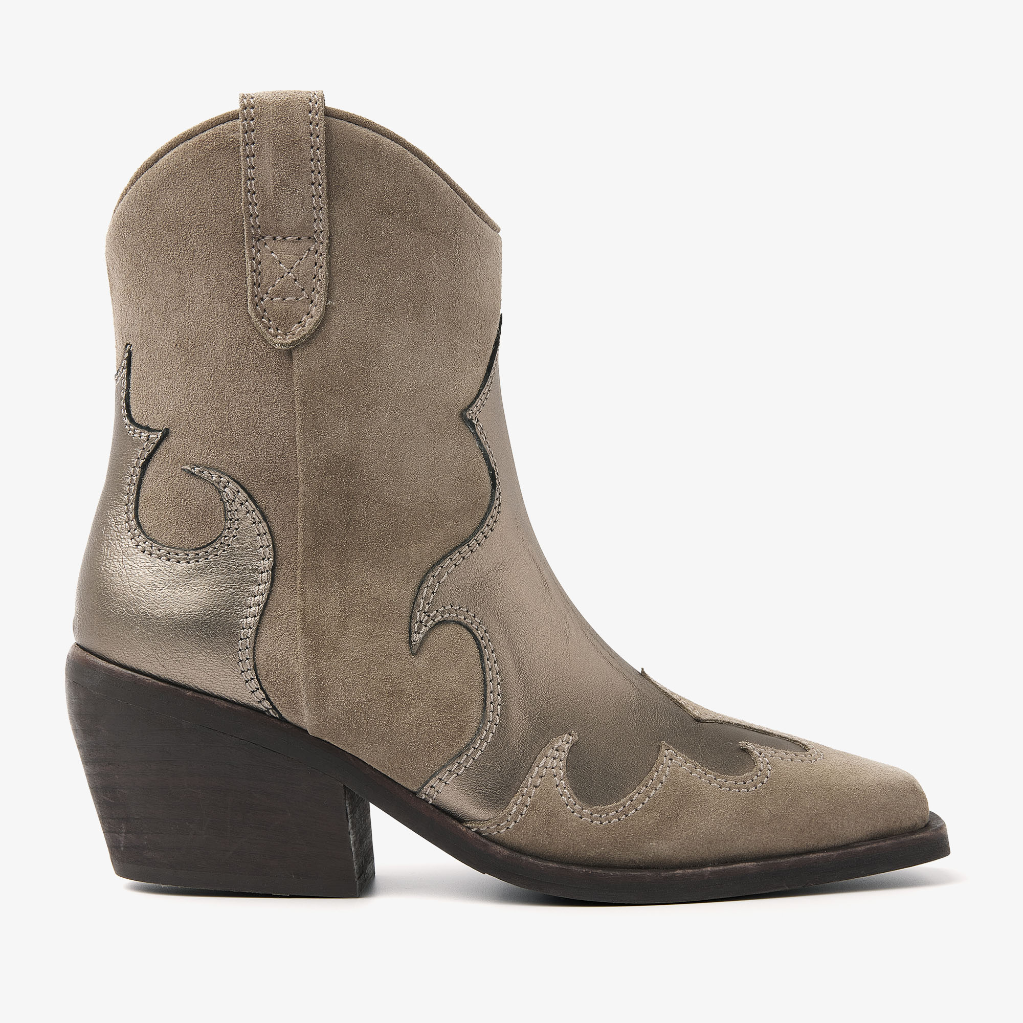 VIA VAI Eveline Riley grey ankle boots dames - Multi