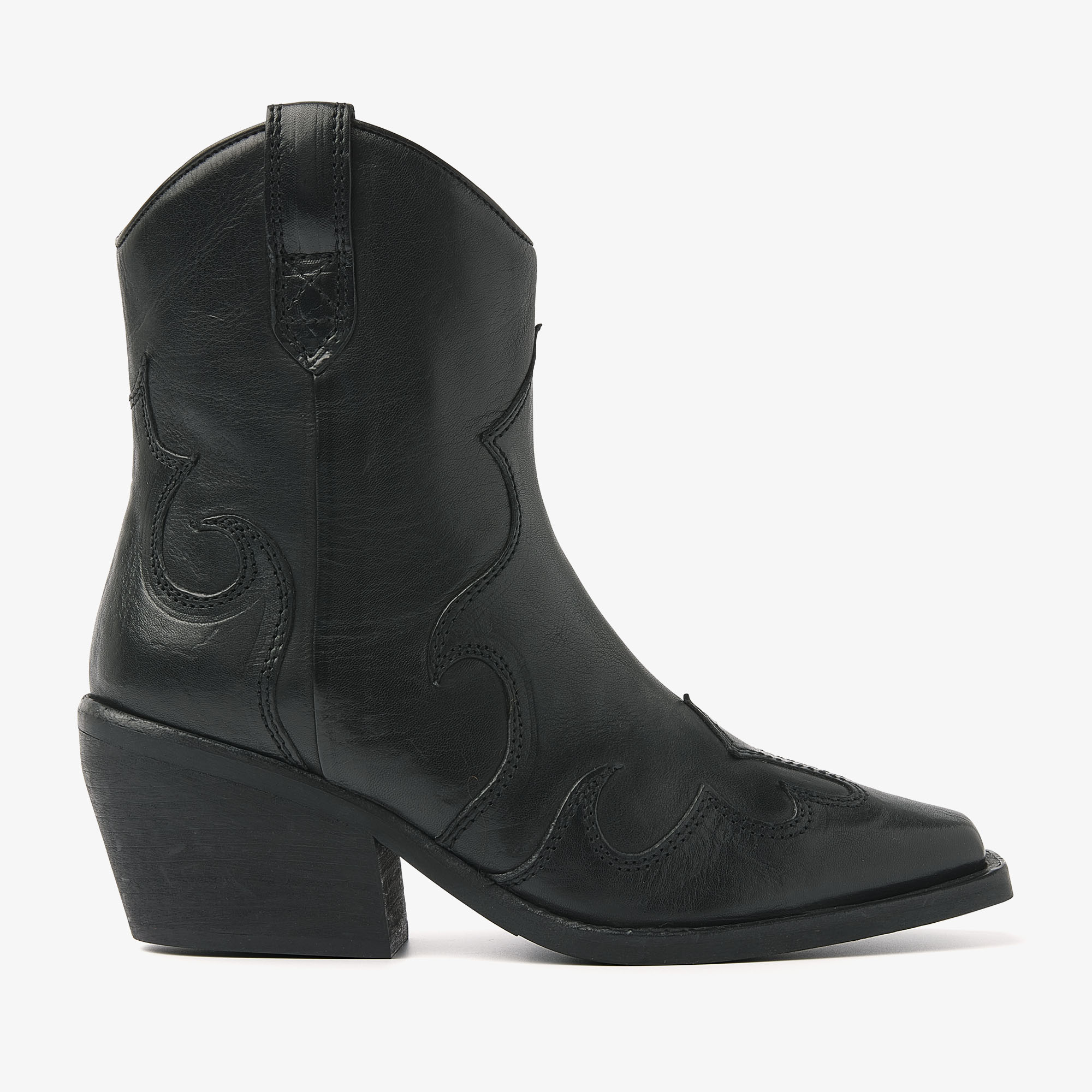 VIA VAI Eveline Riley black ankle boots dames - Leather