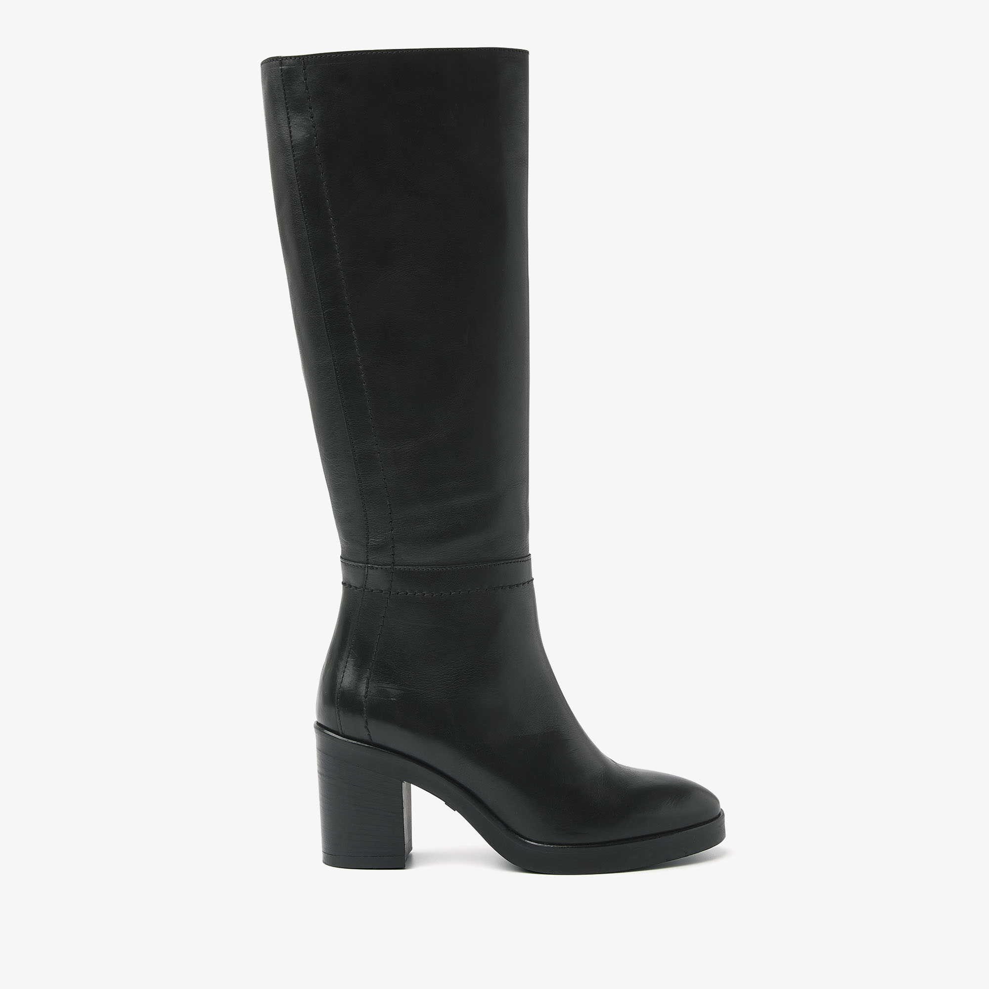 VIA VAI Taara Gage black high boots dames - Leather