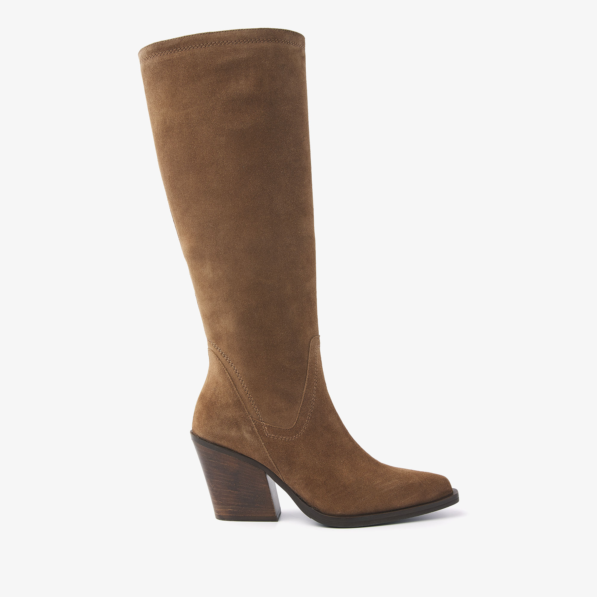 VIA VAI Gioia Falcon brown high boots dames - Suede