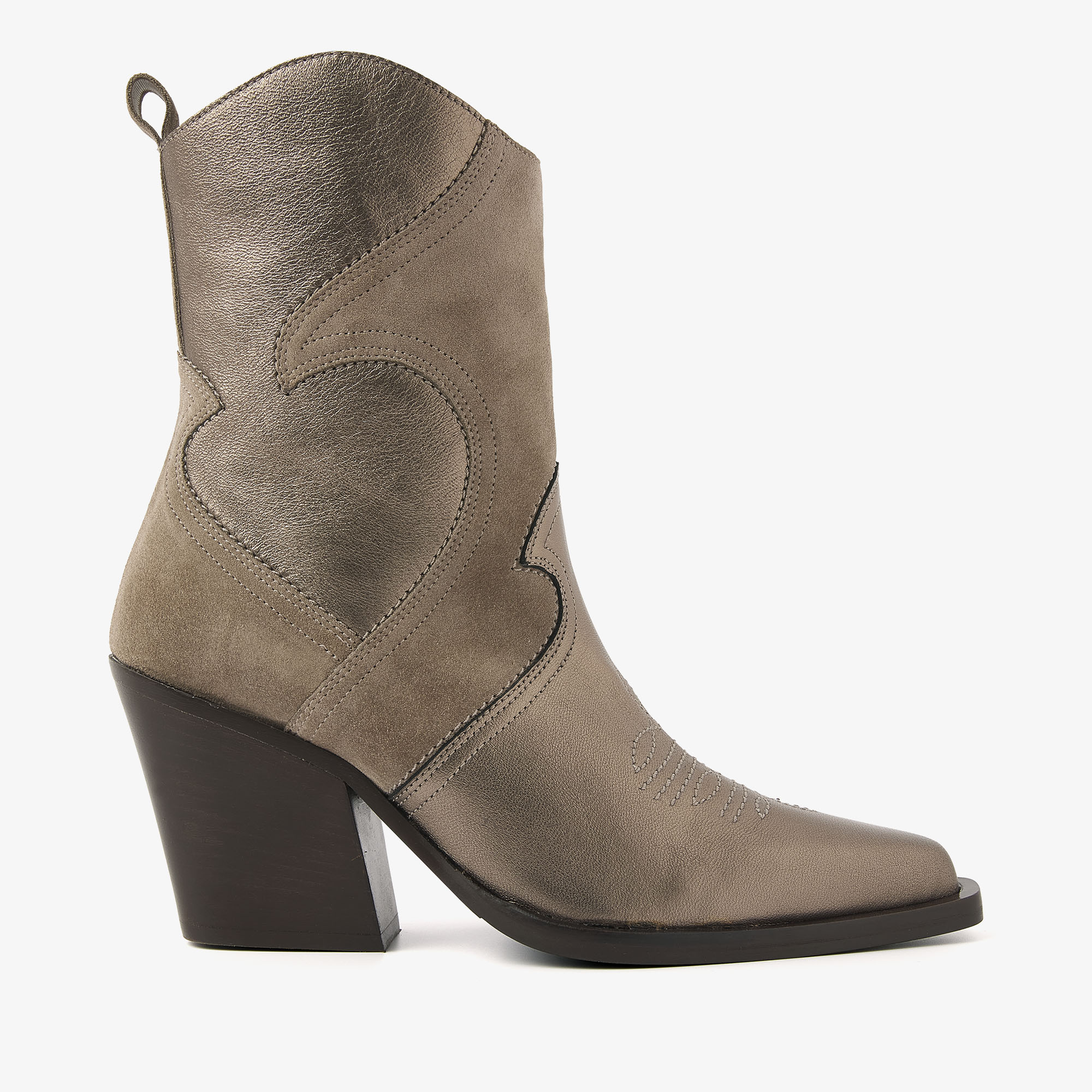 VIA VAI Gioia Fade grey ankle boots dames - Multi