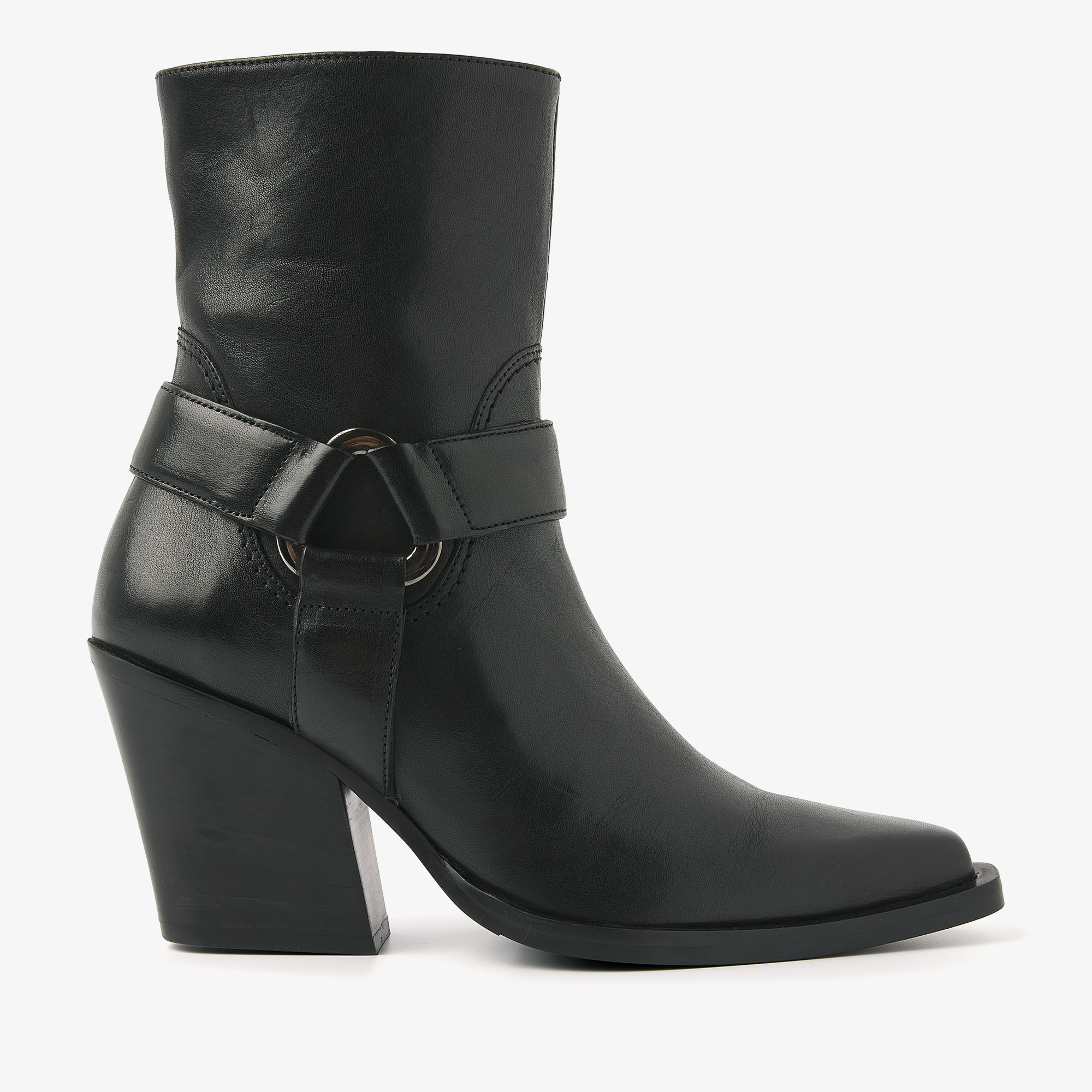 VIA VAI Gioia Fall black ankle boots dames -
