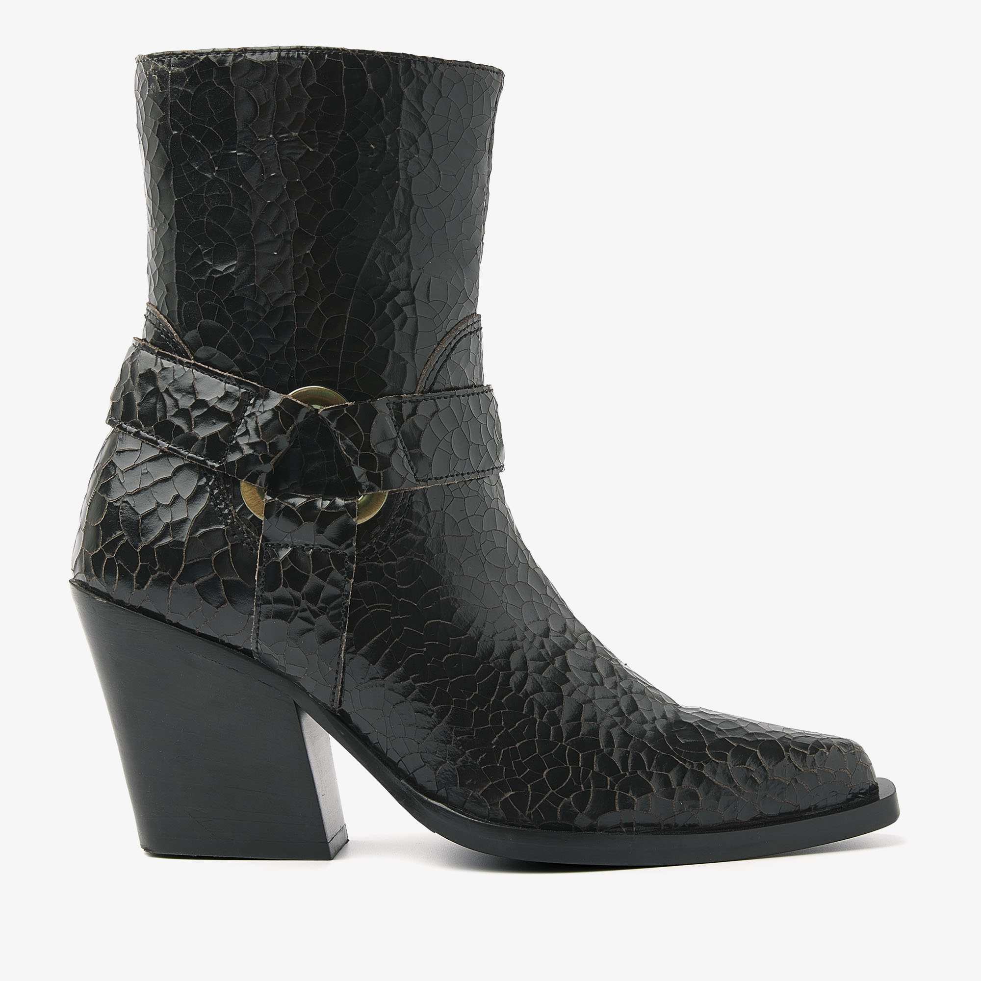 VIA VAI Gioia Fall black ankle boots dames -