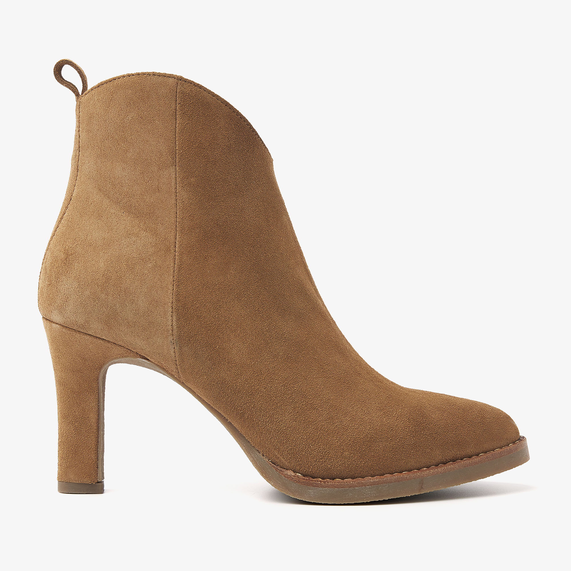 Fallon Ridge VIA VAI beige ankle boots VIA VAI