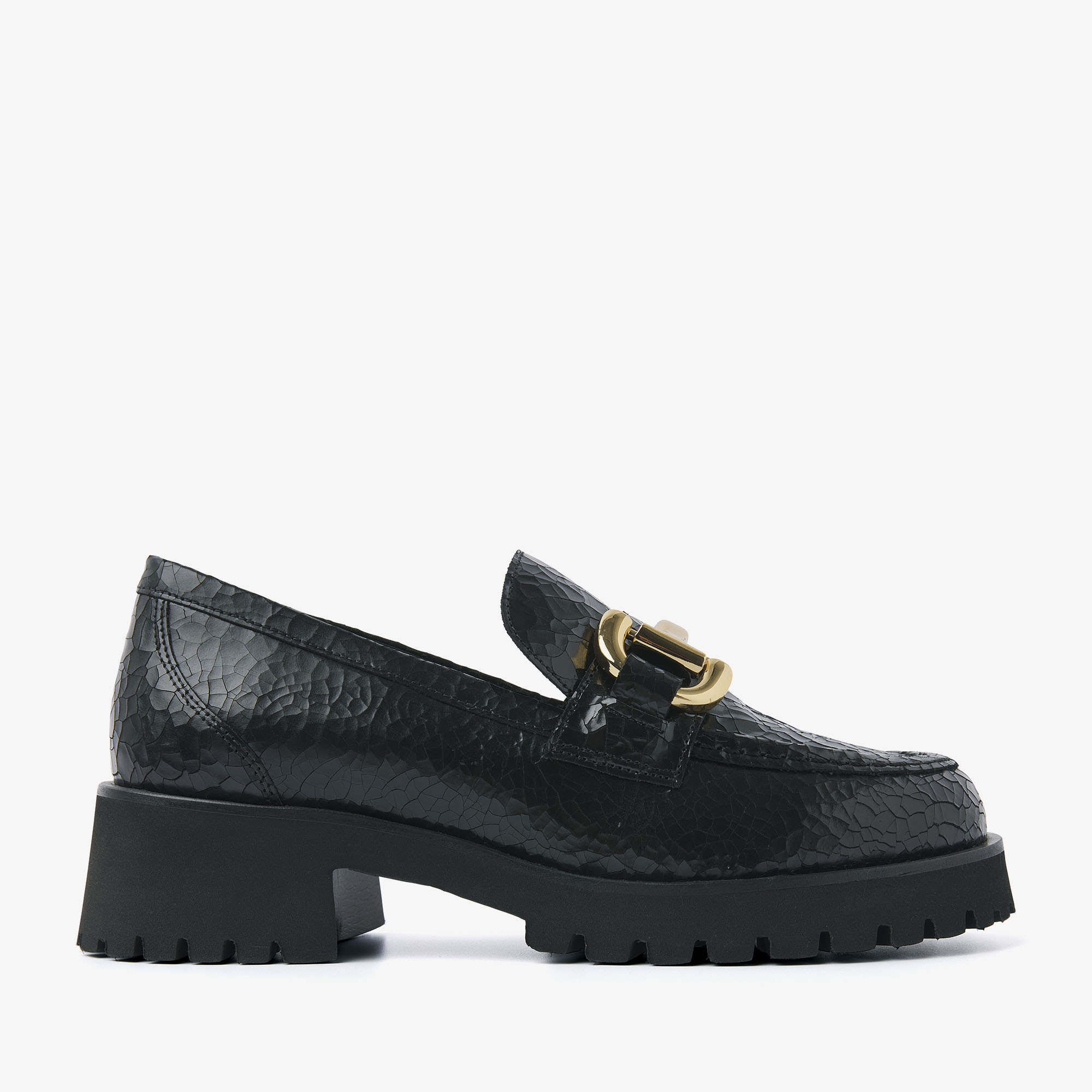 Jace Banks VIA VAI zwarte loafers VIA VAI