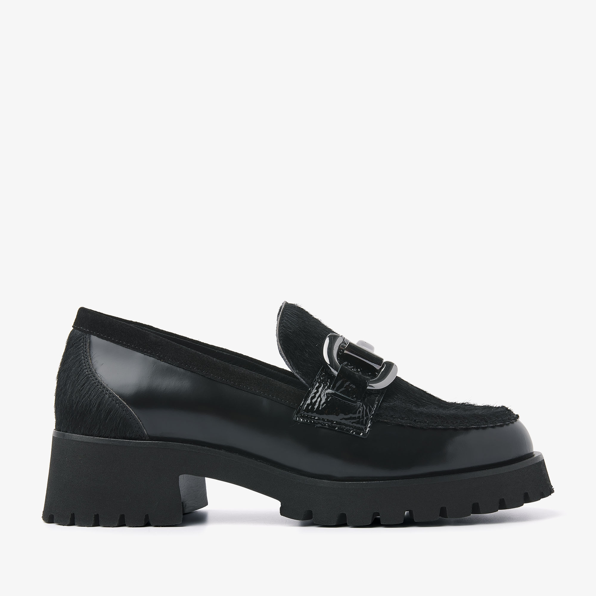 Jace Banks VIA VAI zwarte loafers VIA VAI
