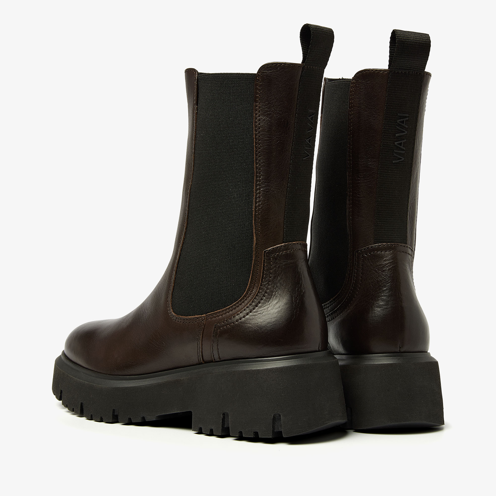 Ziva Rush VIA VAI bruine chelsea boots VIA VAI