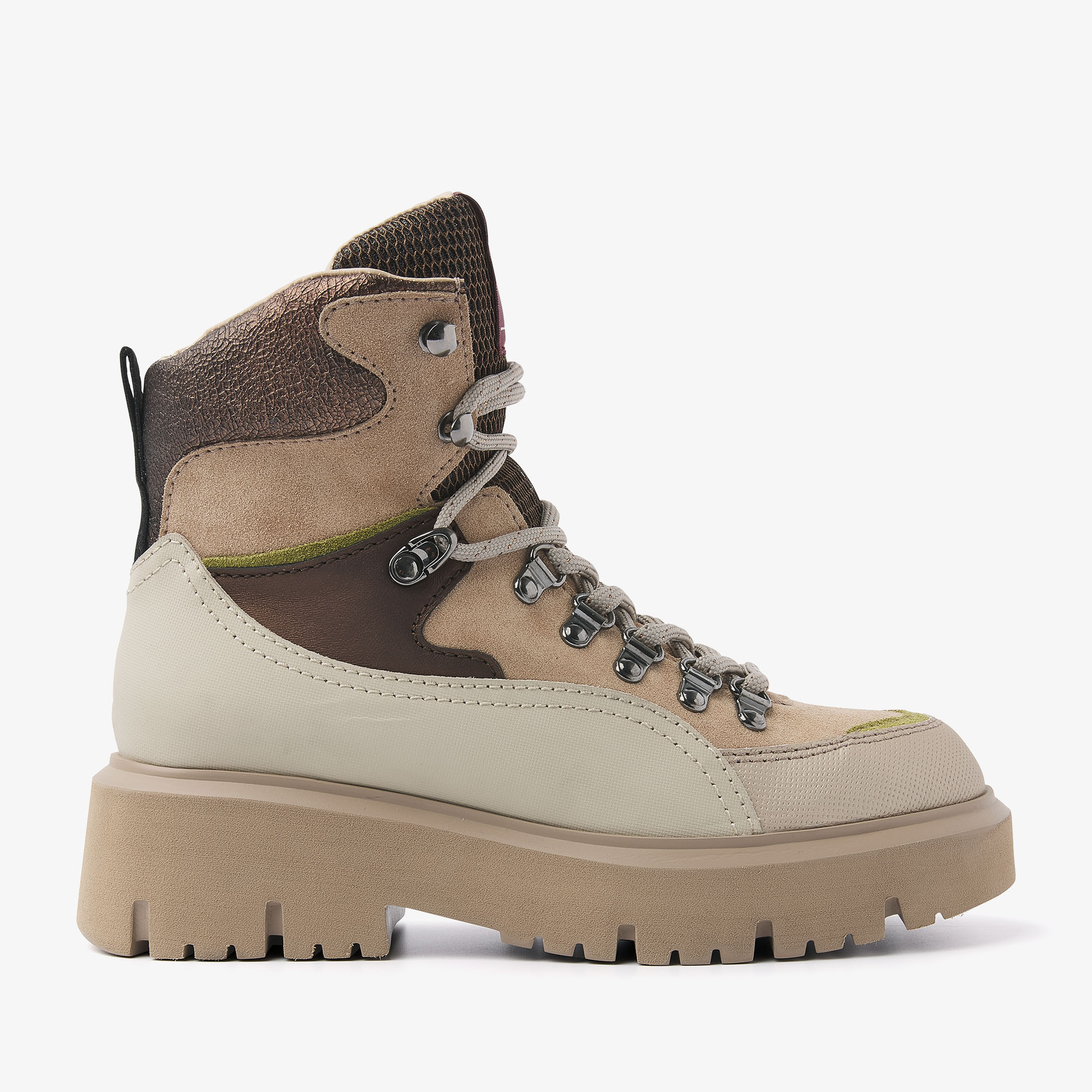Enkel veterboots dames best sale