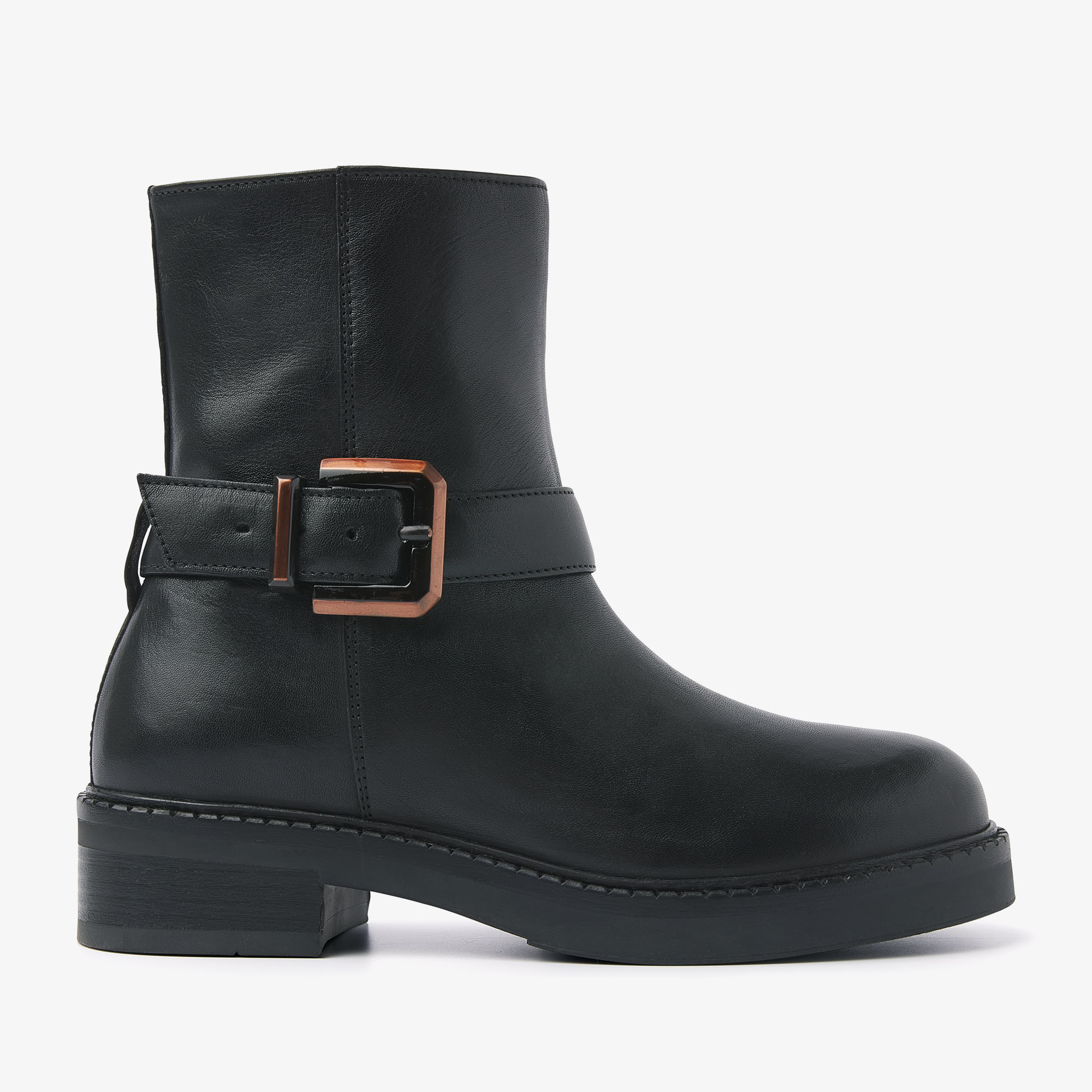 VIA VAI Bellamy Zack zwarte boots dames - Leather