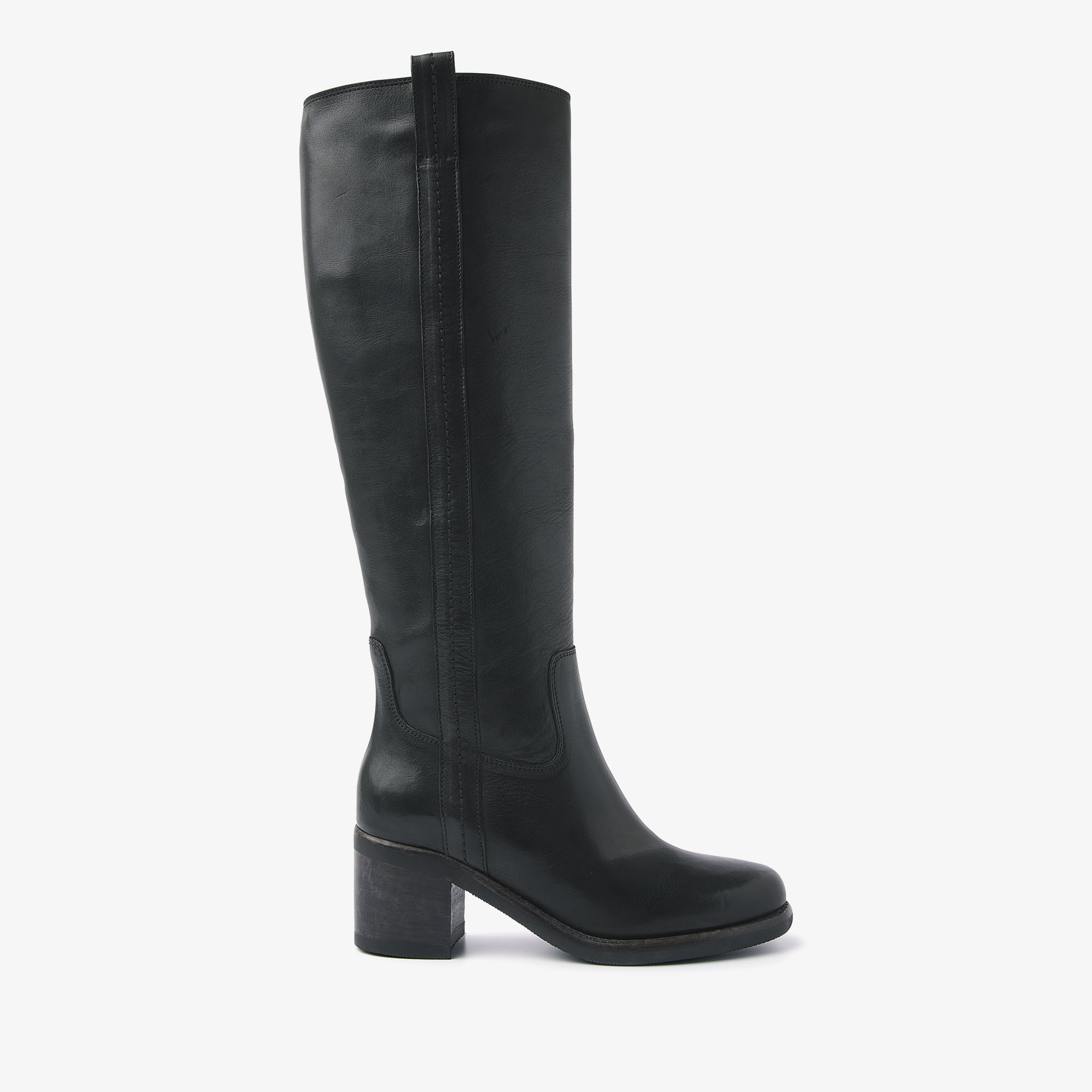 VIA VAI Flo Helen black high boots dames - Leather