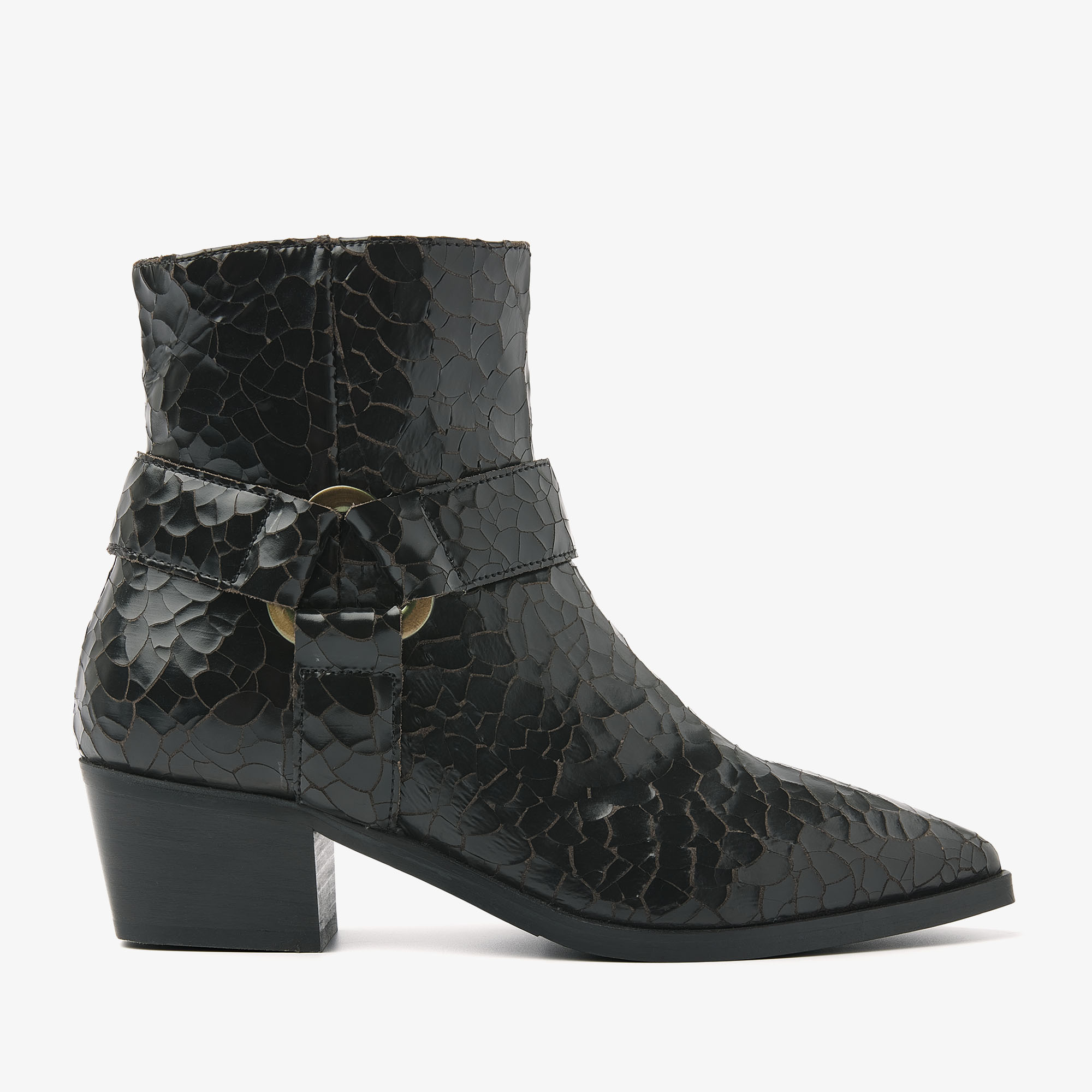 VIA VAI Shelly Carter black ankle boots dames - Leather