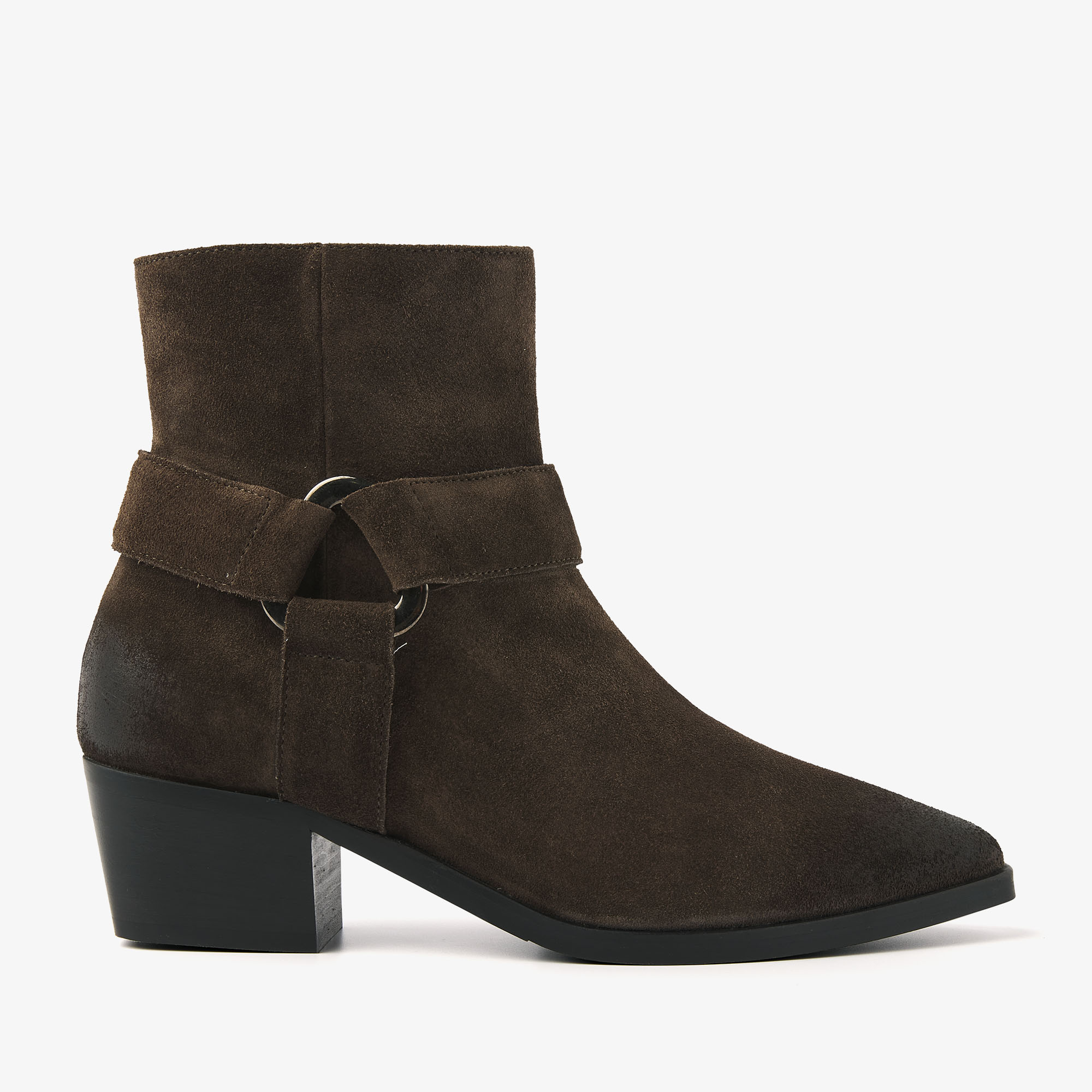 VIA VAI Shelly Carter green ankle boots dames - Suede