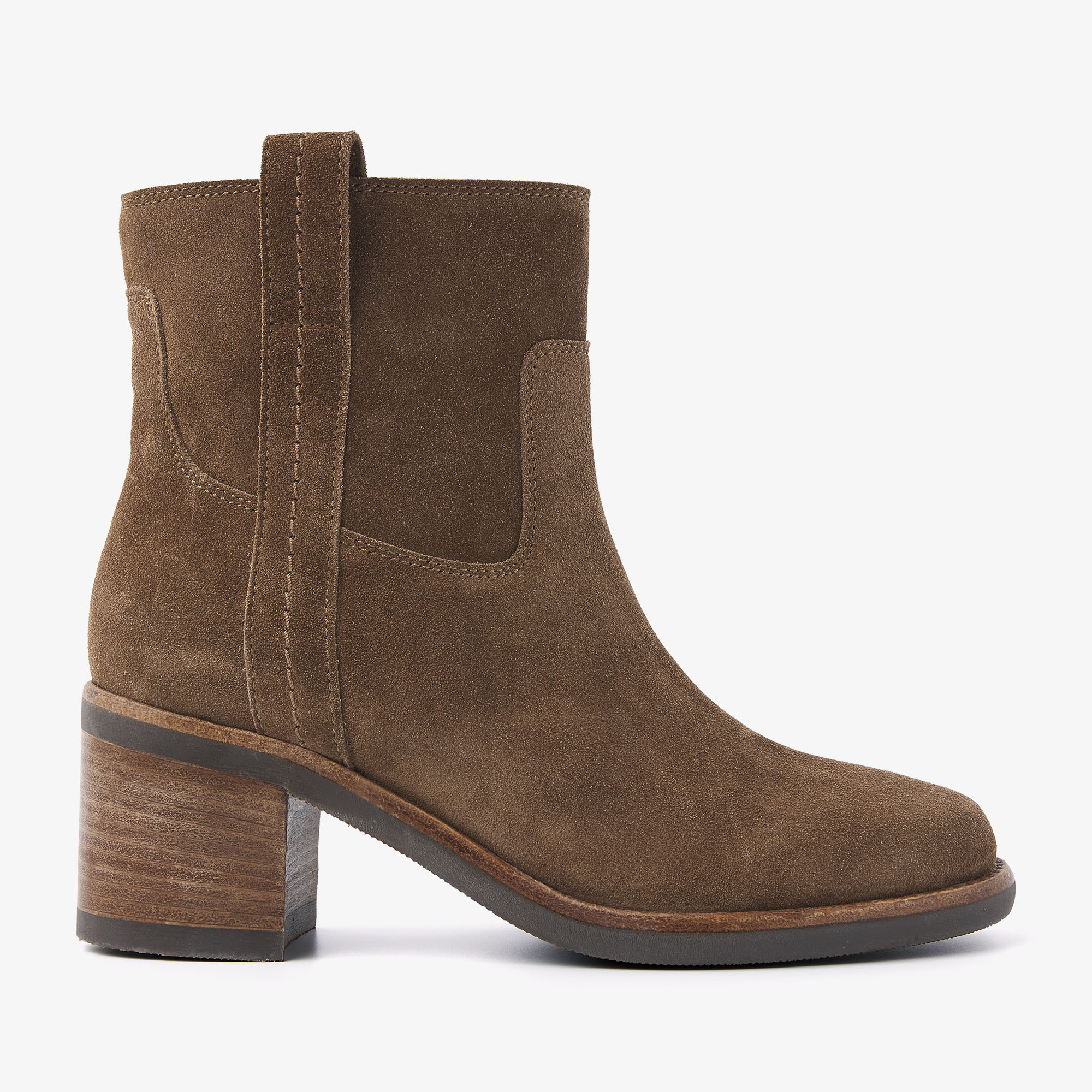 VIA VAI Flo Hayes brown ankle boots dames - Suede