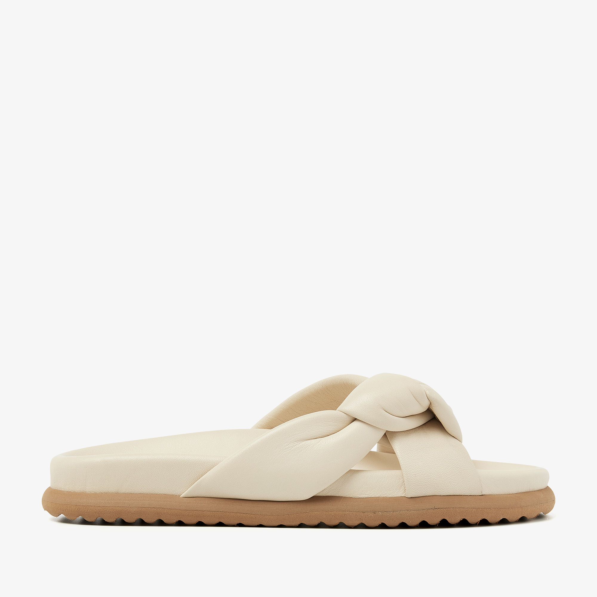 VIA VAI Candy Nova beige slippers dames - Leather