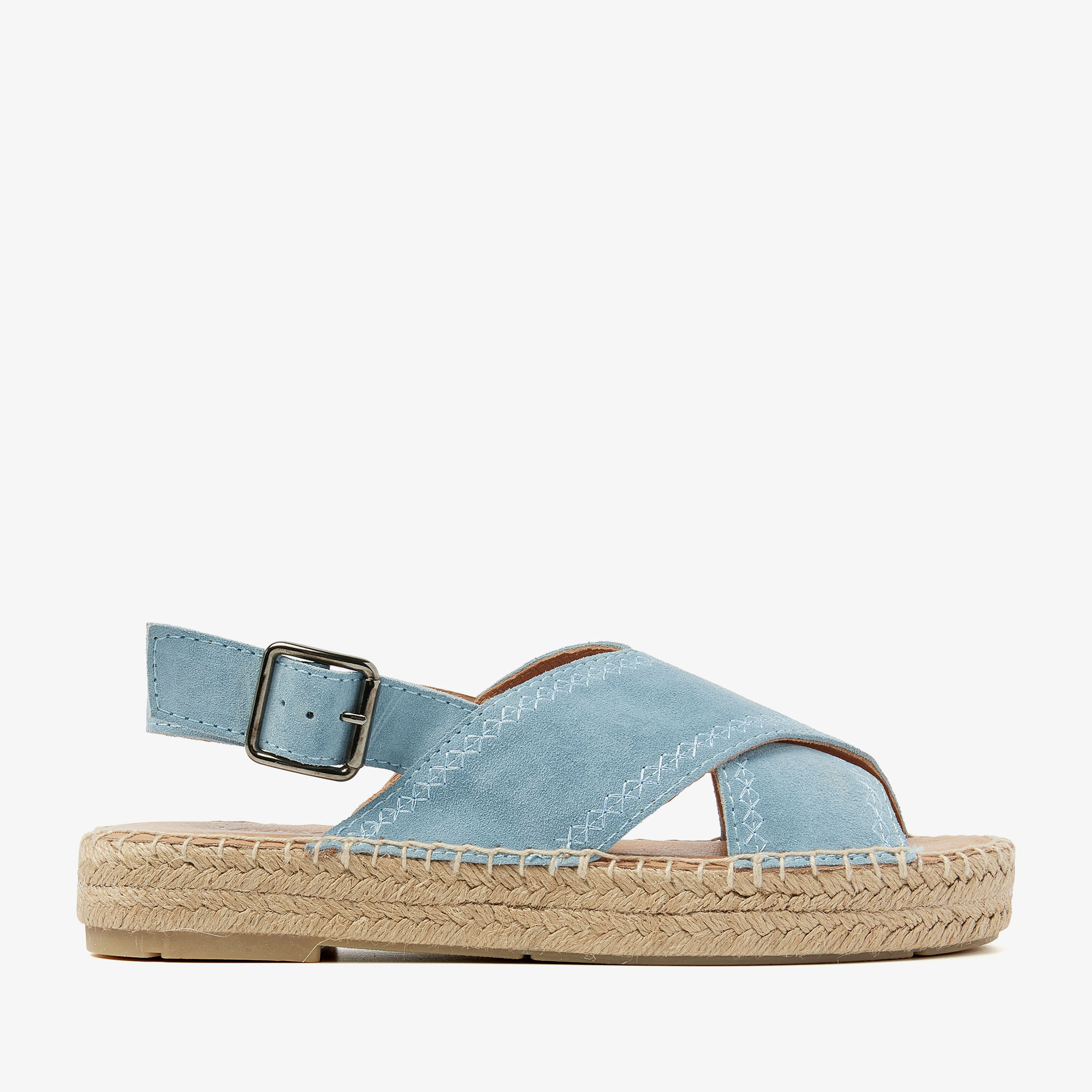 VIA VAI Mondi Sun blue sandals dames - Suede