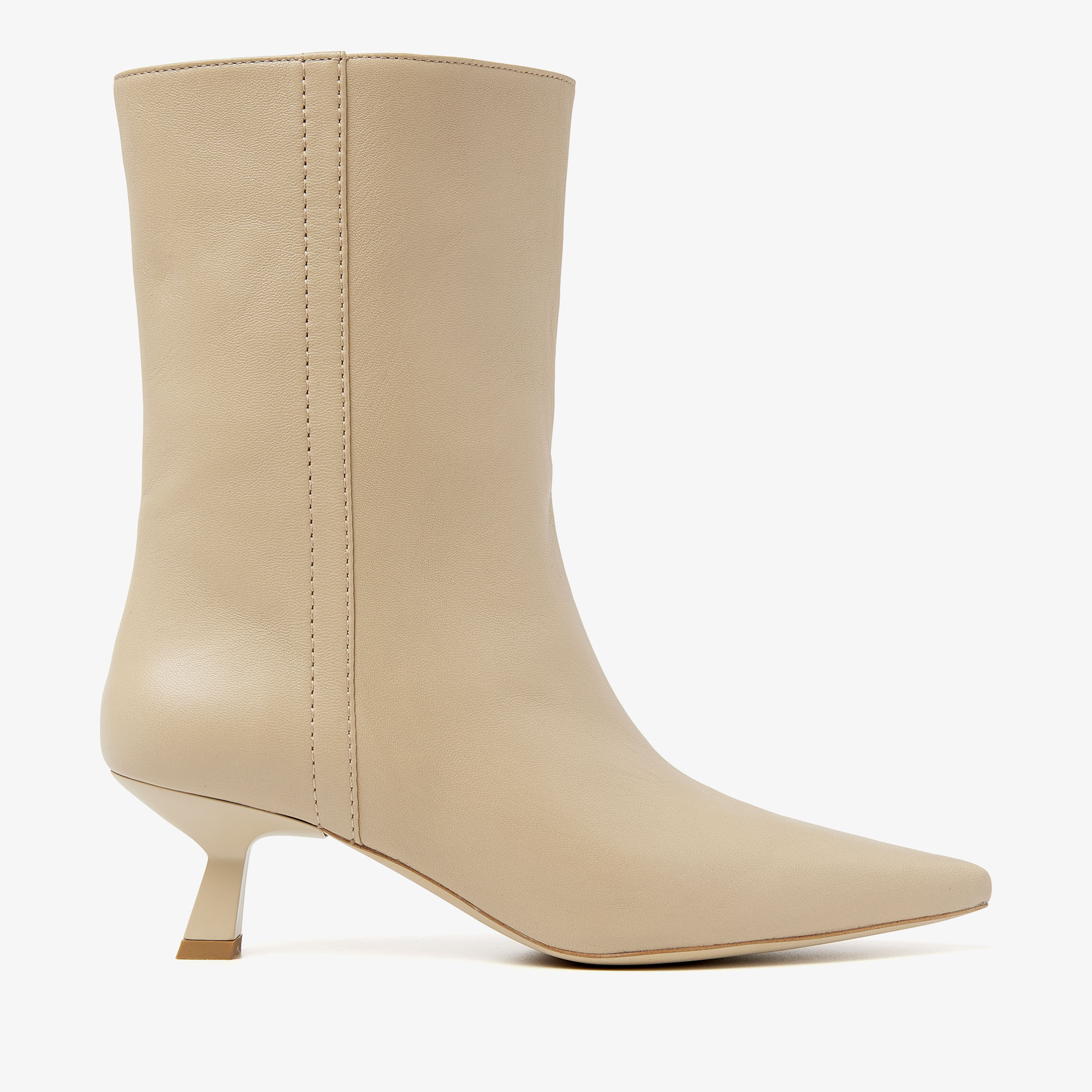 VIA VAI Suzy Gianna beige ankle boots dames - Leather