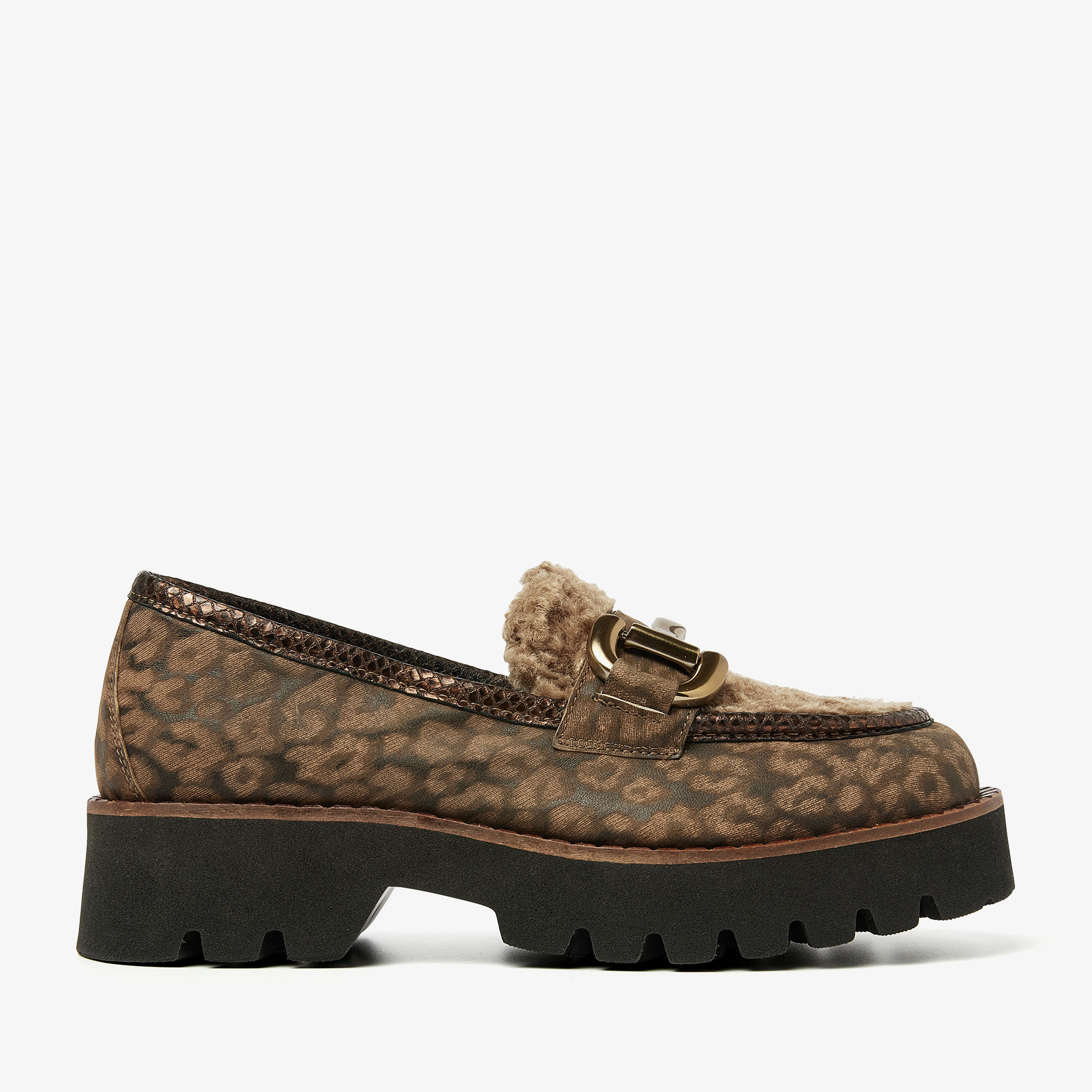 Lott Harvey VIA VAI leopard print loafers VIA VAI