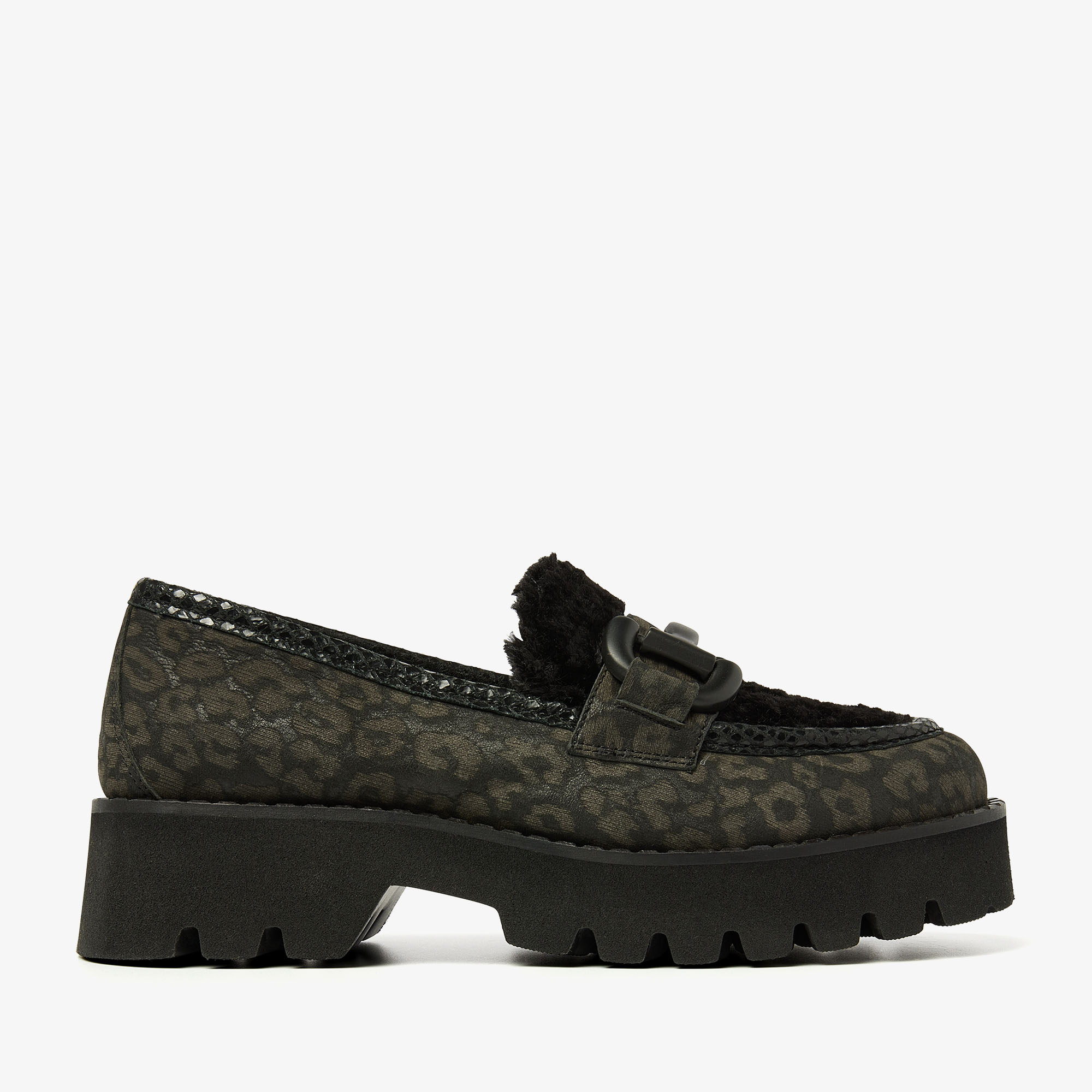 Zwarte suede loafers dames online