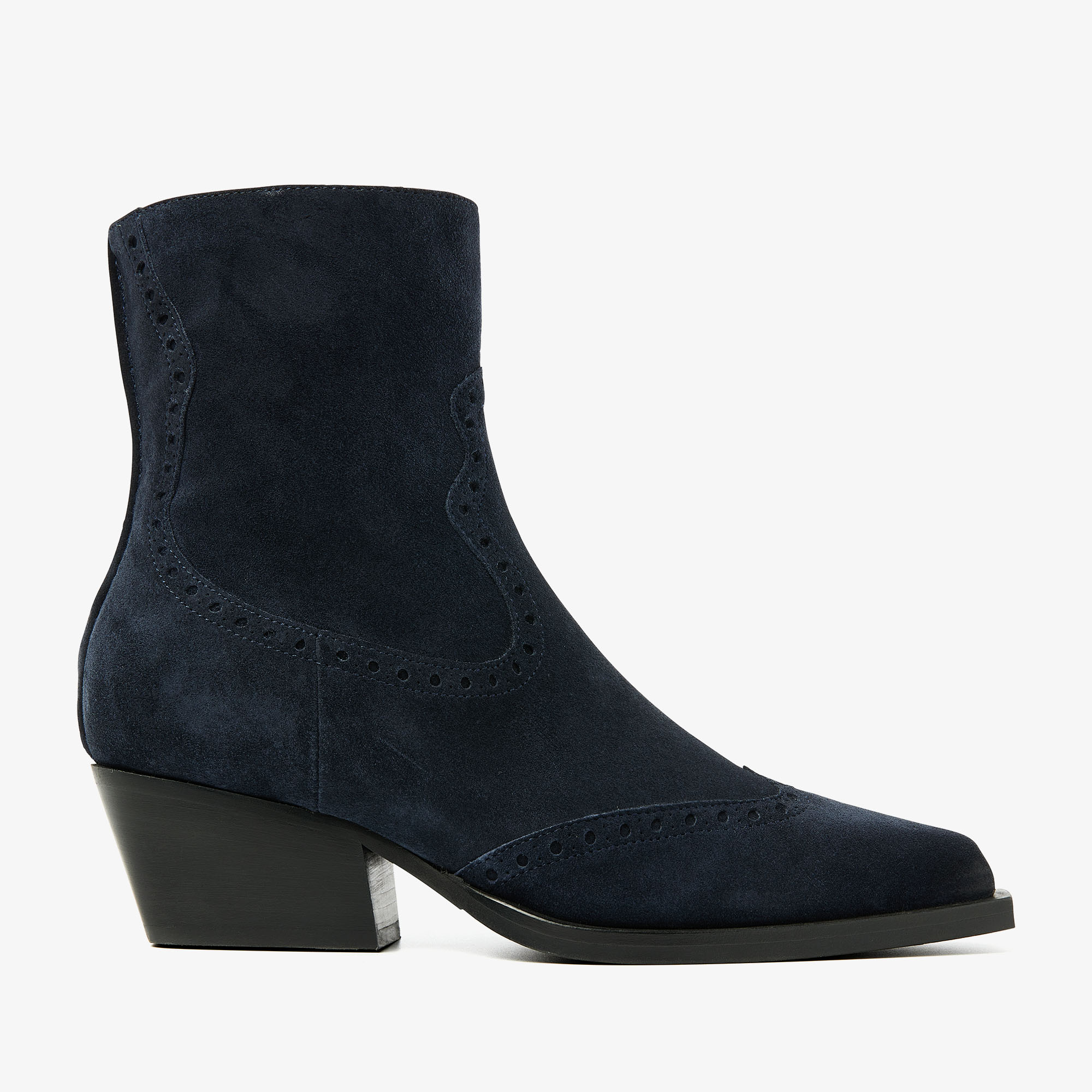Do Aiden VIA VAI blauwe enkellaarsjes VIA VAI