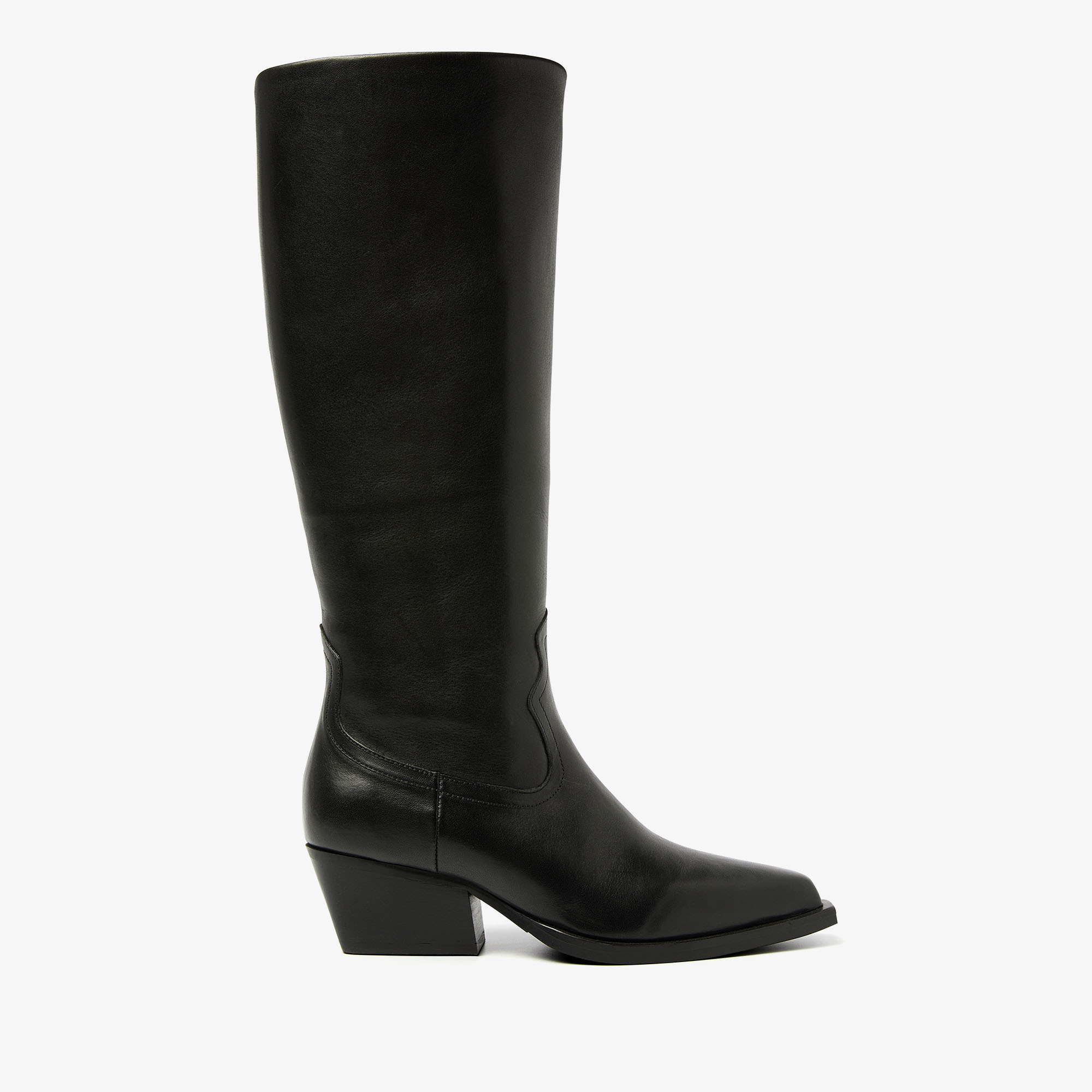 Hoge zwarte veterlaarzen on sale