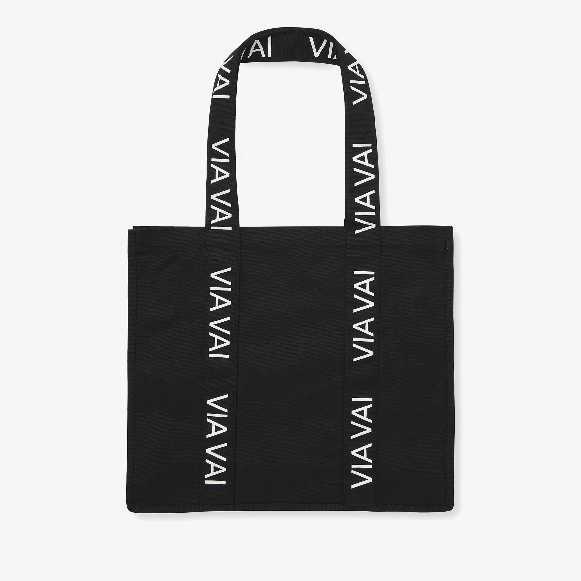 Canvas Bag VIA VAI zwarte canvas tas VIA VAI