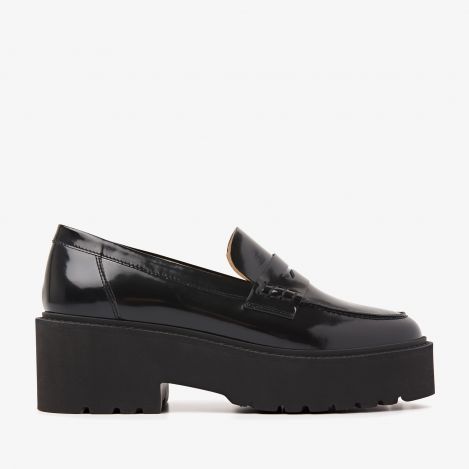 Lois Bell black loafers